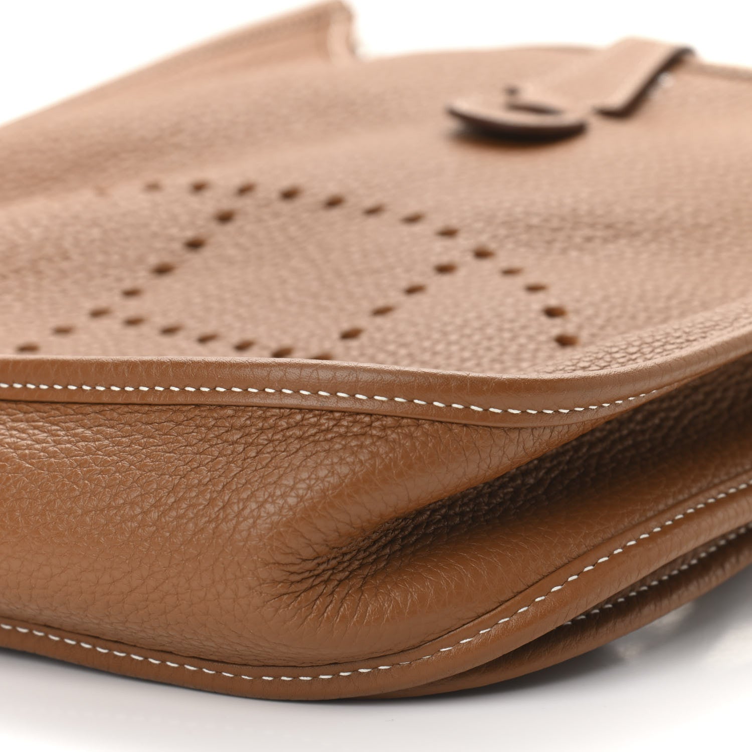 Hermes Taurillon Clemence Evelyne III PM Gold 10 of 10
