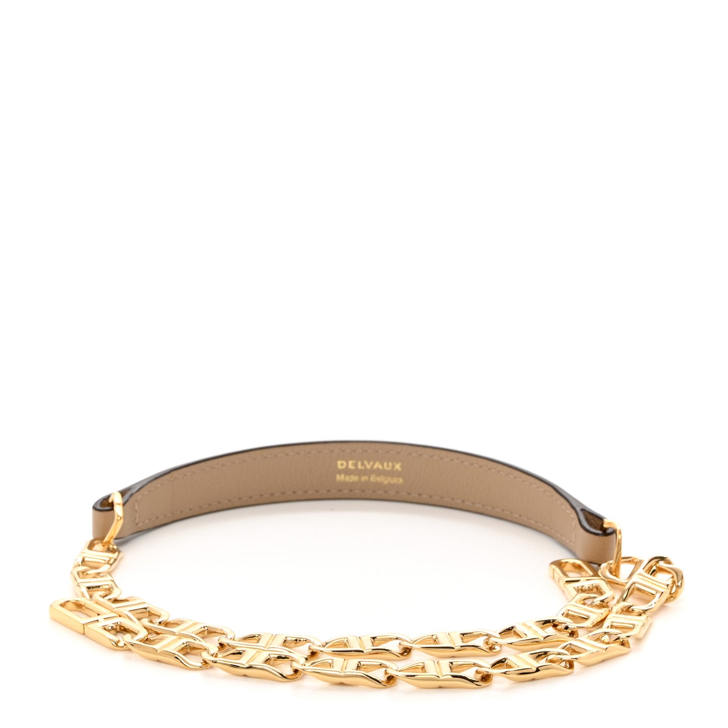 Rodeo Calfskin Short D Chain Strap Sirocco