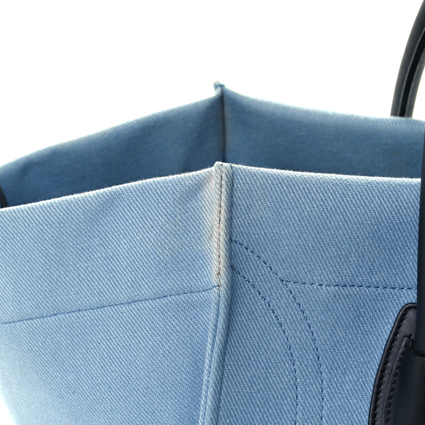Cotton Canvas Medium Phantom Luggage Blue