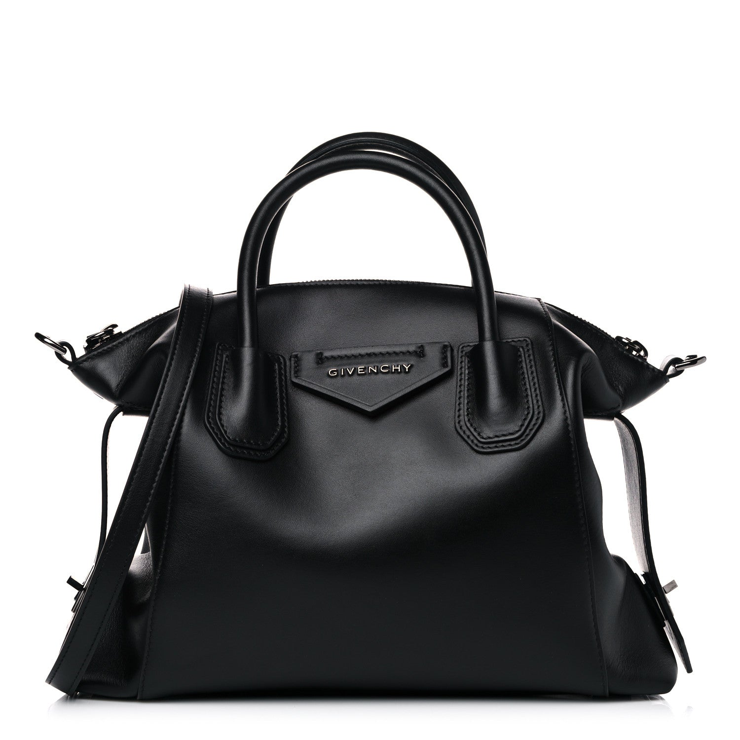 Givenchy Smooth Calfskin Small Soft Antigona Black 1 of 13