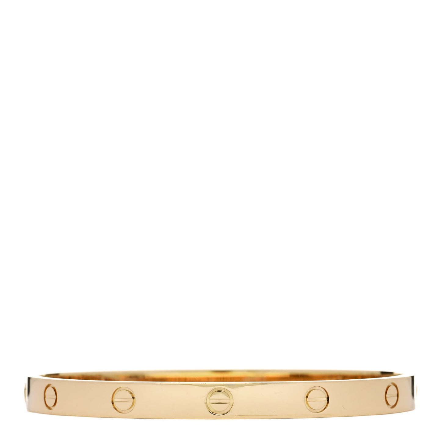 18K Yellow Gold LOVE Bracelet 19