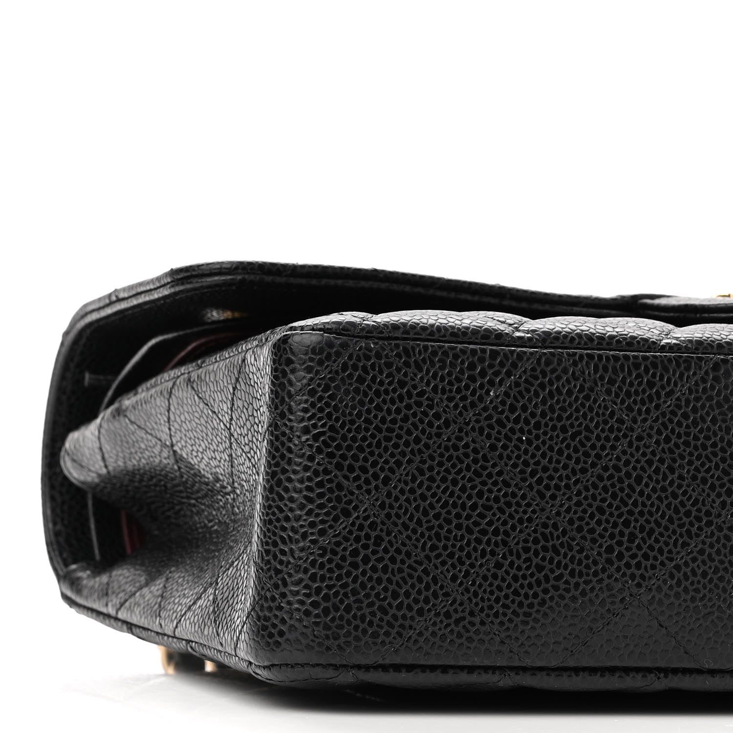 Chanel Caviar Quilted Medium Double Flap Black 9 of 11