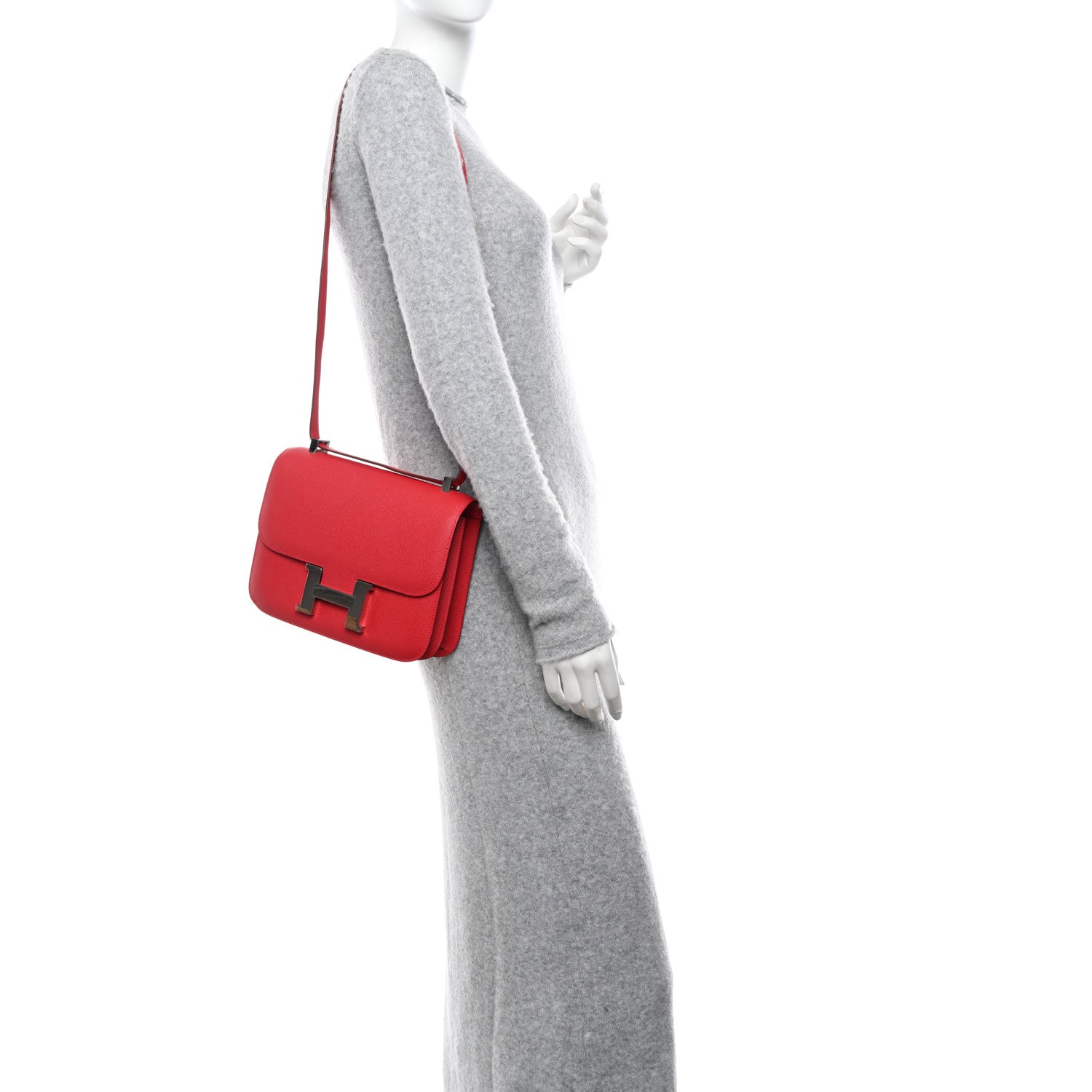 Hermes Epsom Constance 24 Bougainvillea 2 of 10