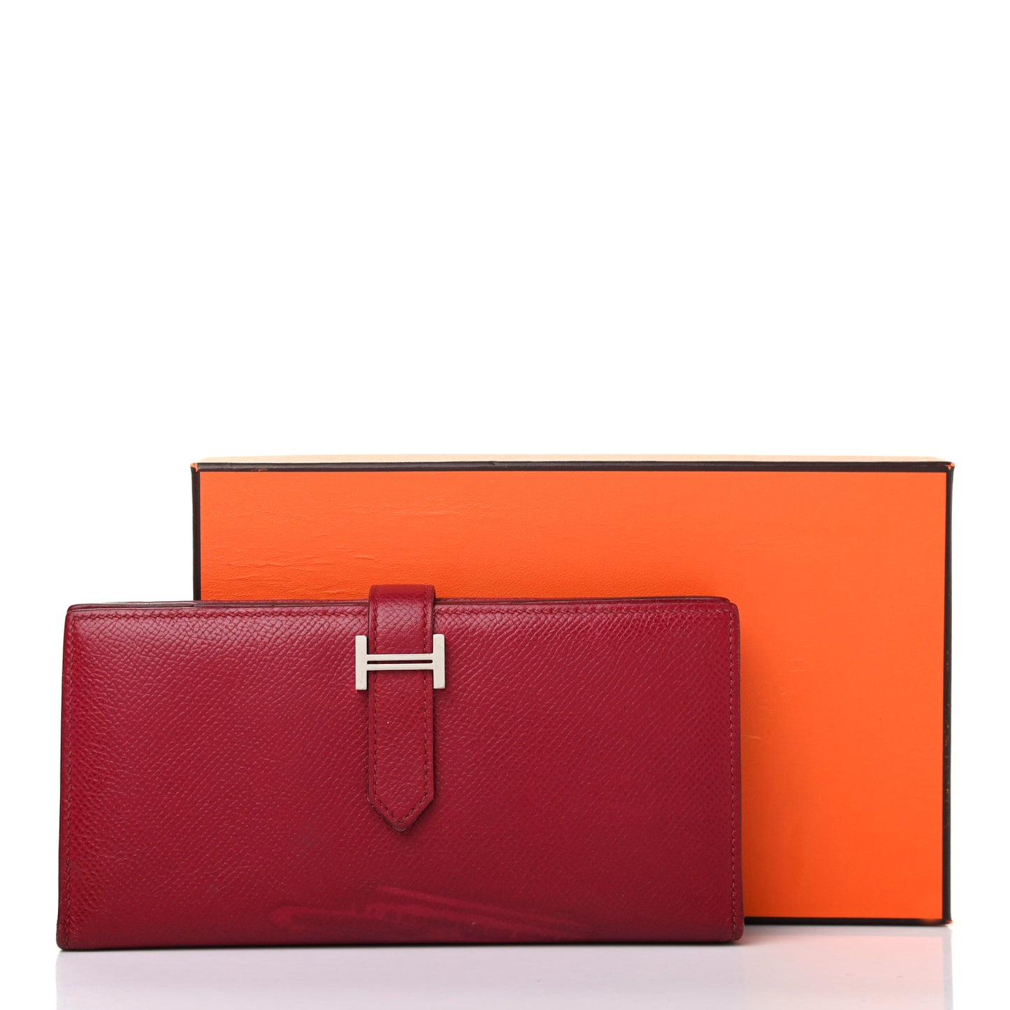 Epsom Bearn Gusset Wallet Rubis