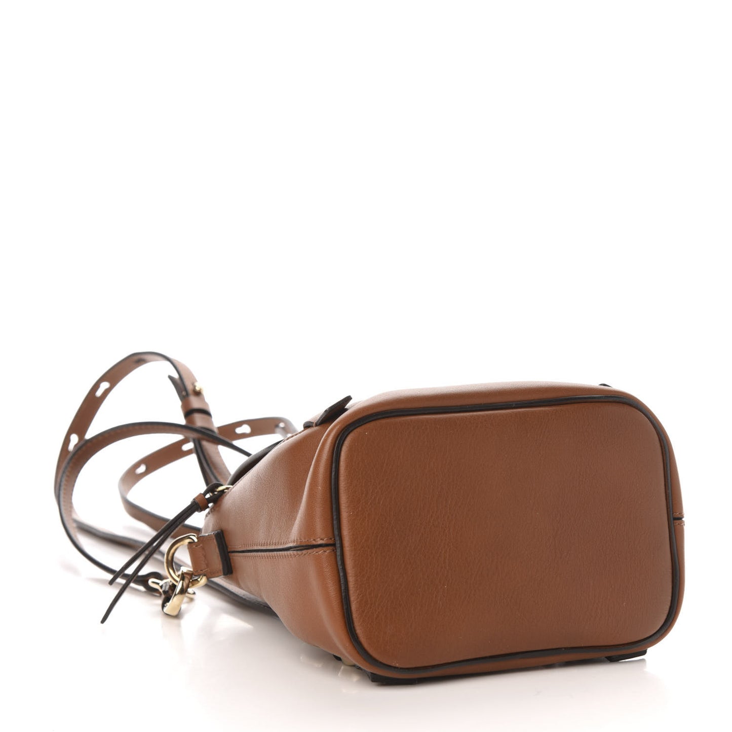 Suede Calfskin Mini Faye Backpack Tan