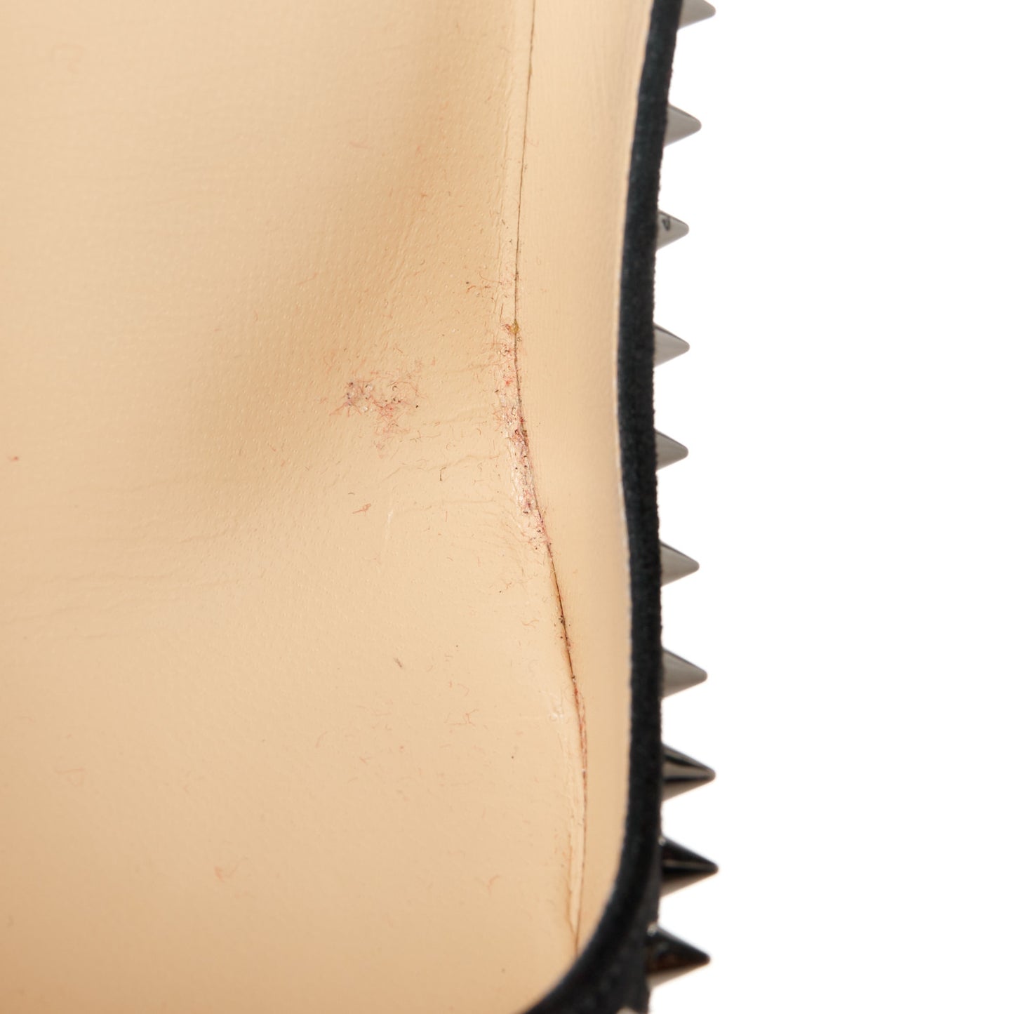 Suede Studded Anjalina 100 Pumps 36.5 Black