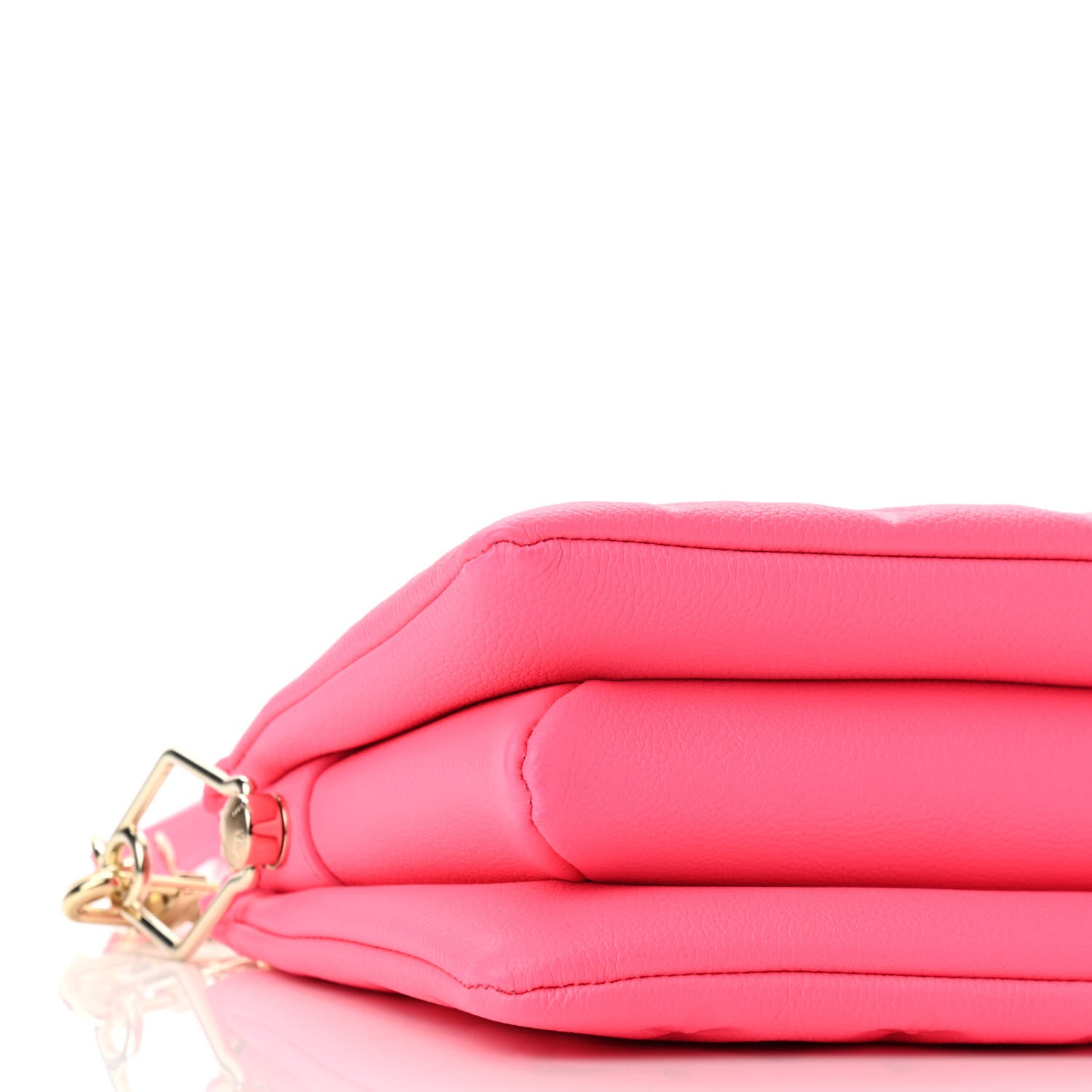 Louis Vuitton Calfskin Embossed Monogram Coussin BB Rose Fluo 10 of 12