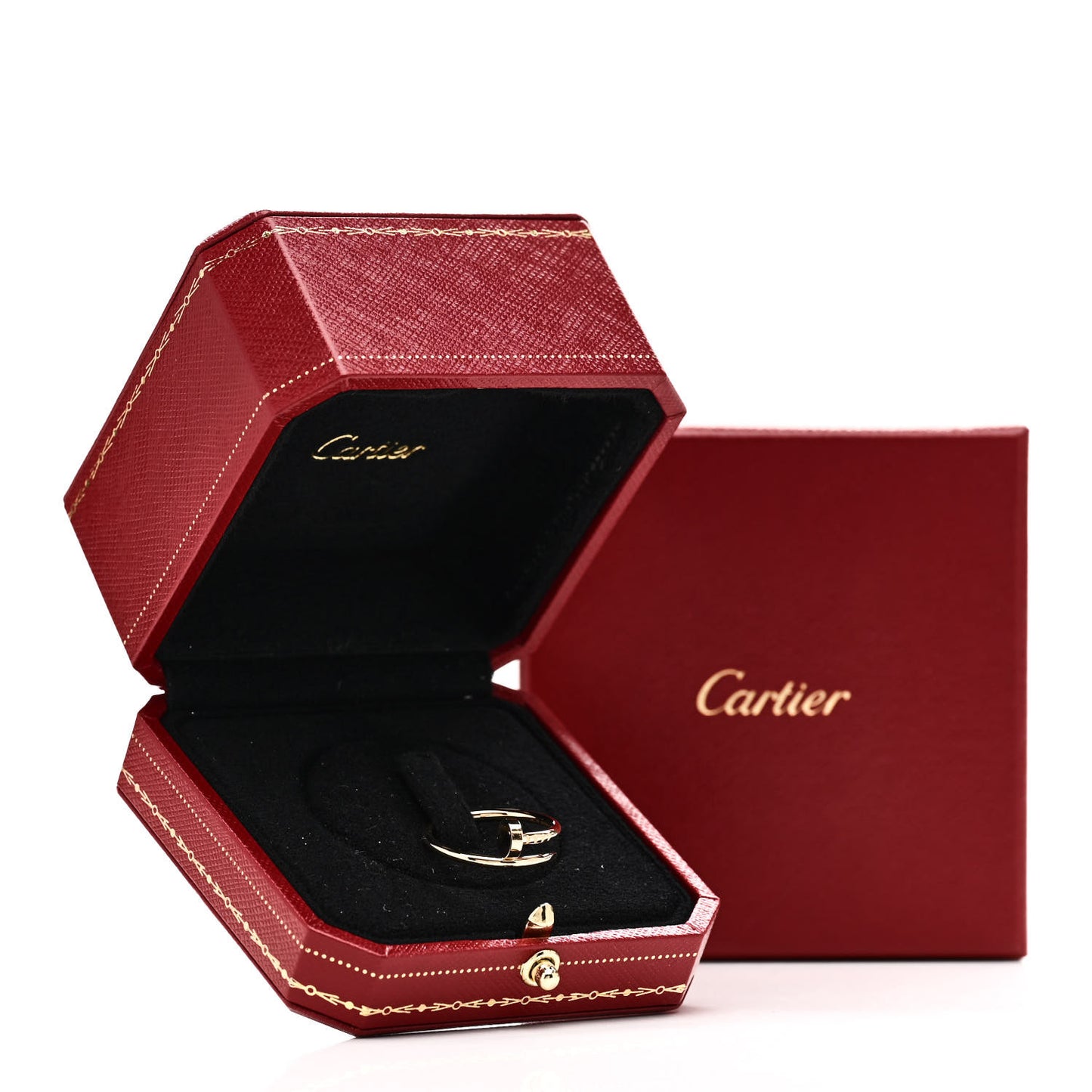 18K Yellow Gold Small Juste Un Clou Ring 53 6.25