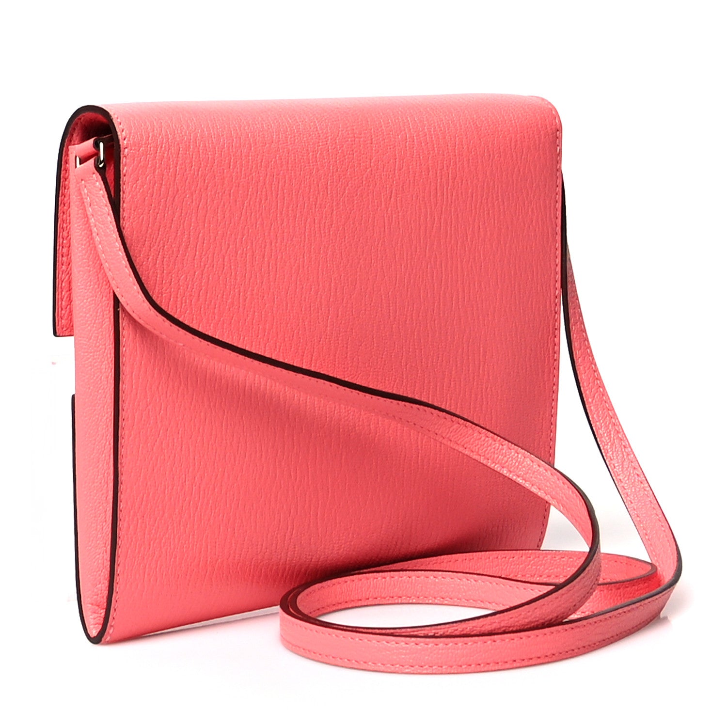 Hermes Chevre Mysore Cinhetic To Go Wallet Rose Ete 2 of 7