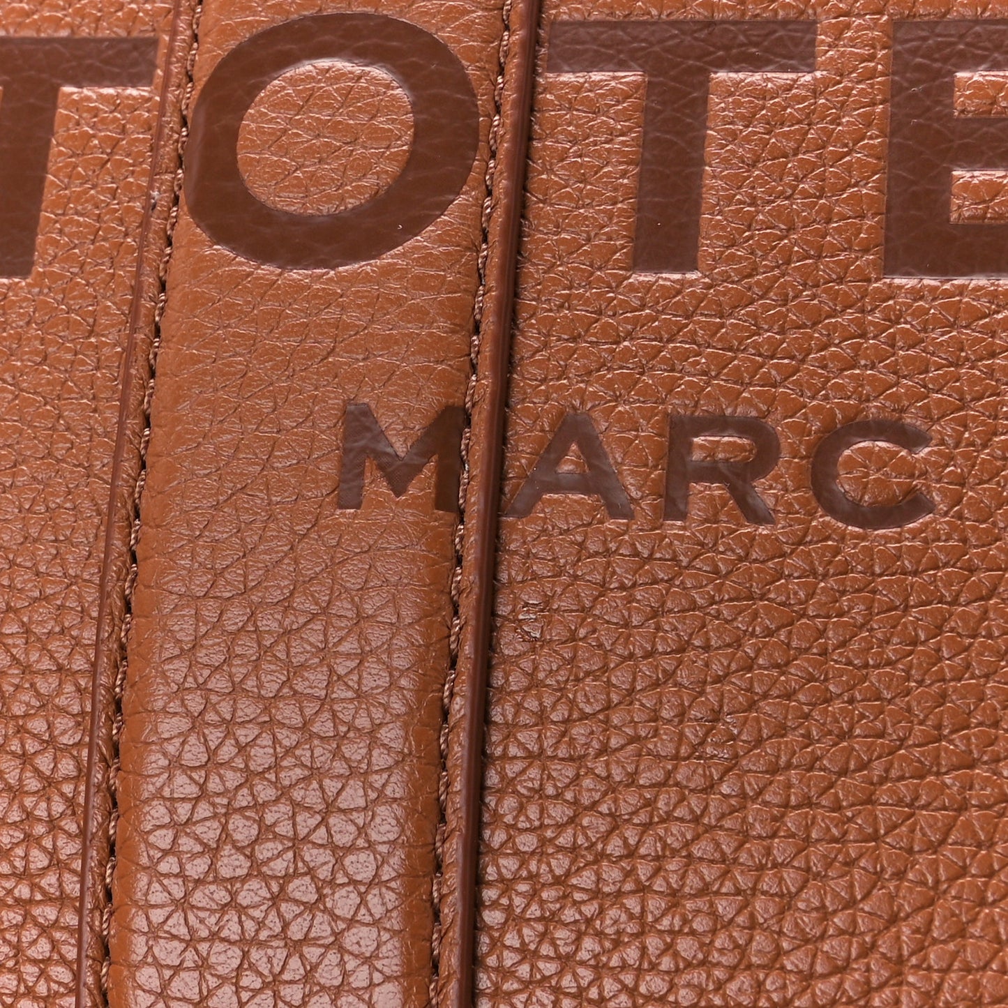 Grained Calfskin Small The Tote Bag Argan Oil