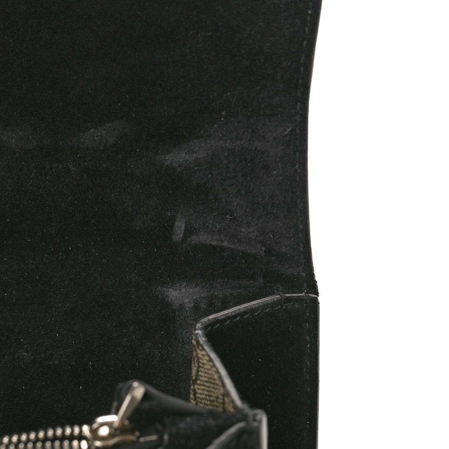 GG Supreme Monogram Small Dionysus Shoulder Bag Black