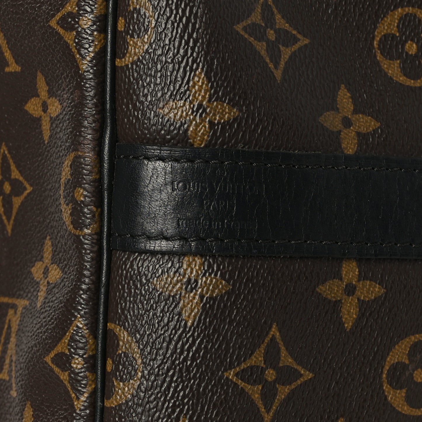Monogram Macassar Keepall Bandouliere 55