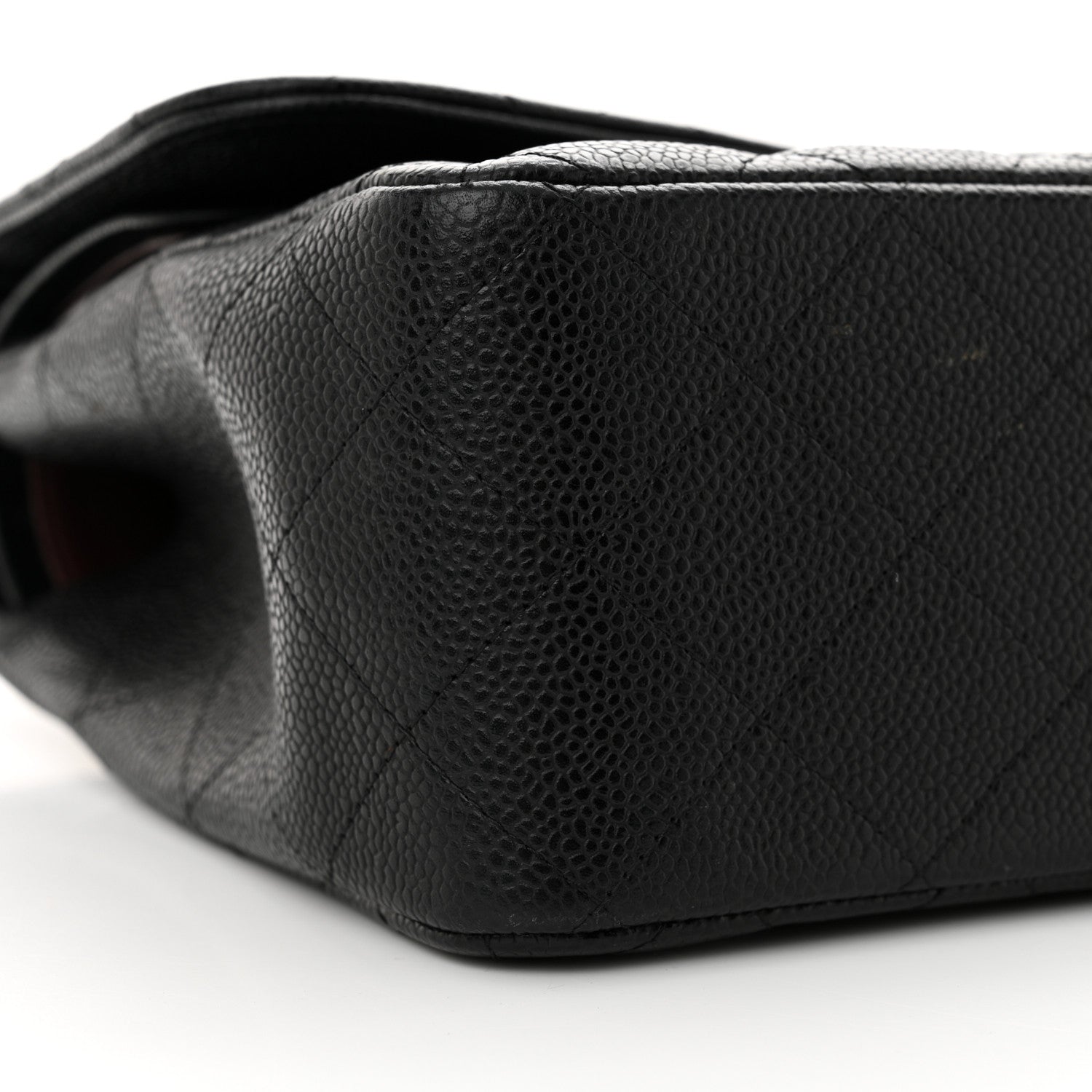 Chanel Caviar Quilted Jumbo Double Flap Black 9 of 12