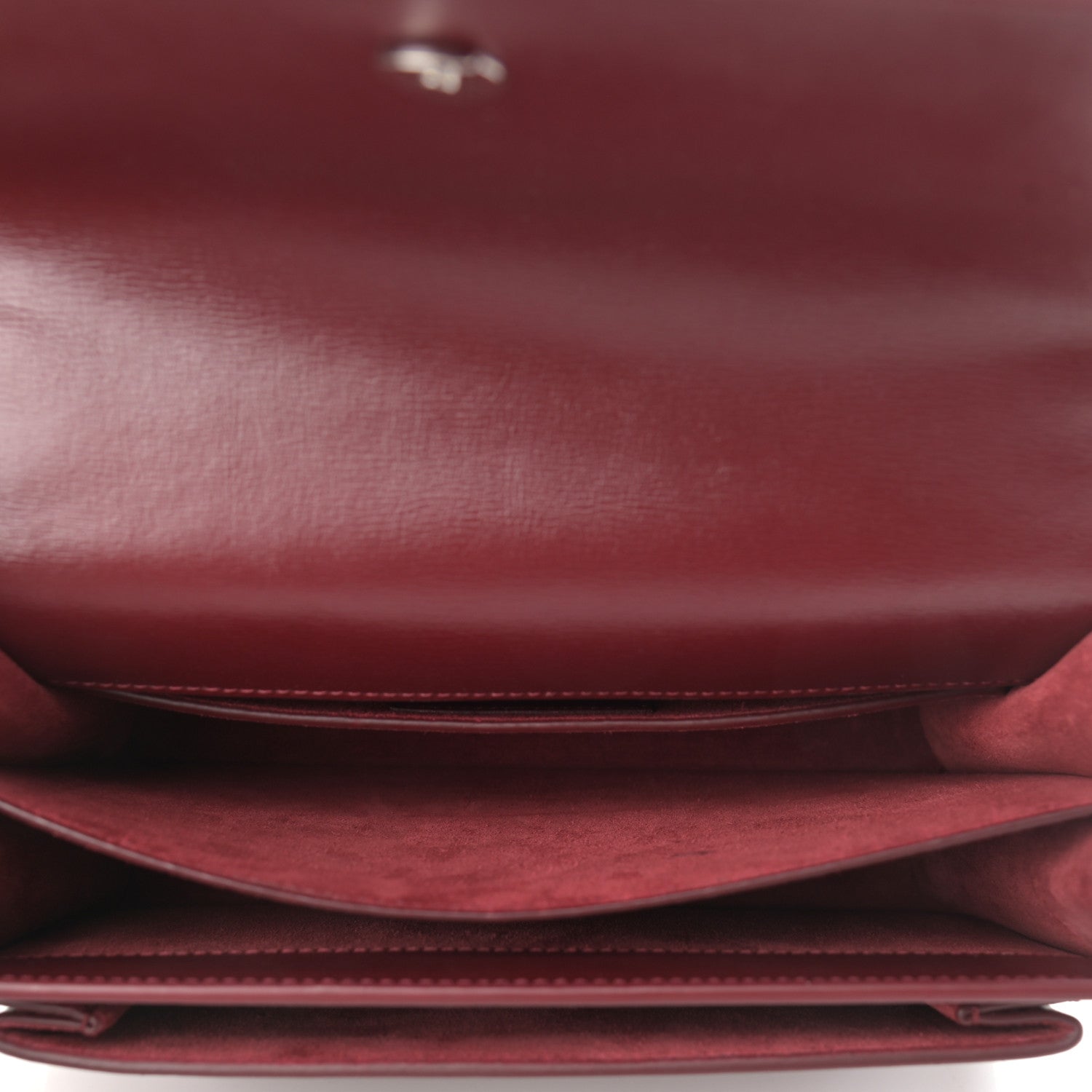 Saint Laurent Calfskin Medium Monogram Sunset Pallisandre 5 of 11