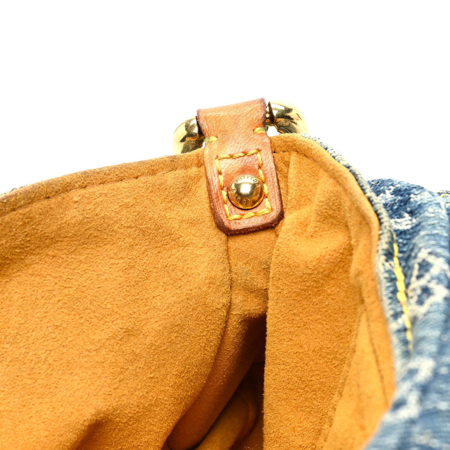 Louis Vuitton Monogram Denim Mini Pleaty Blue 12 of 17