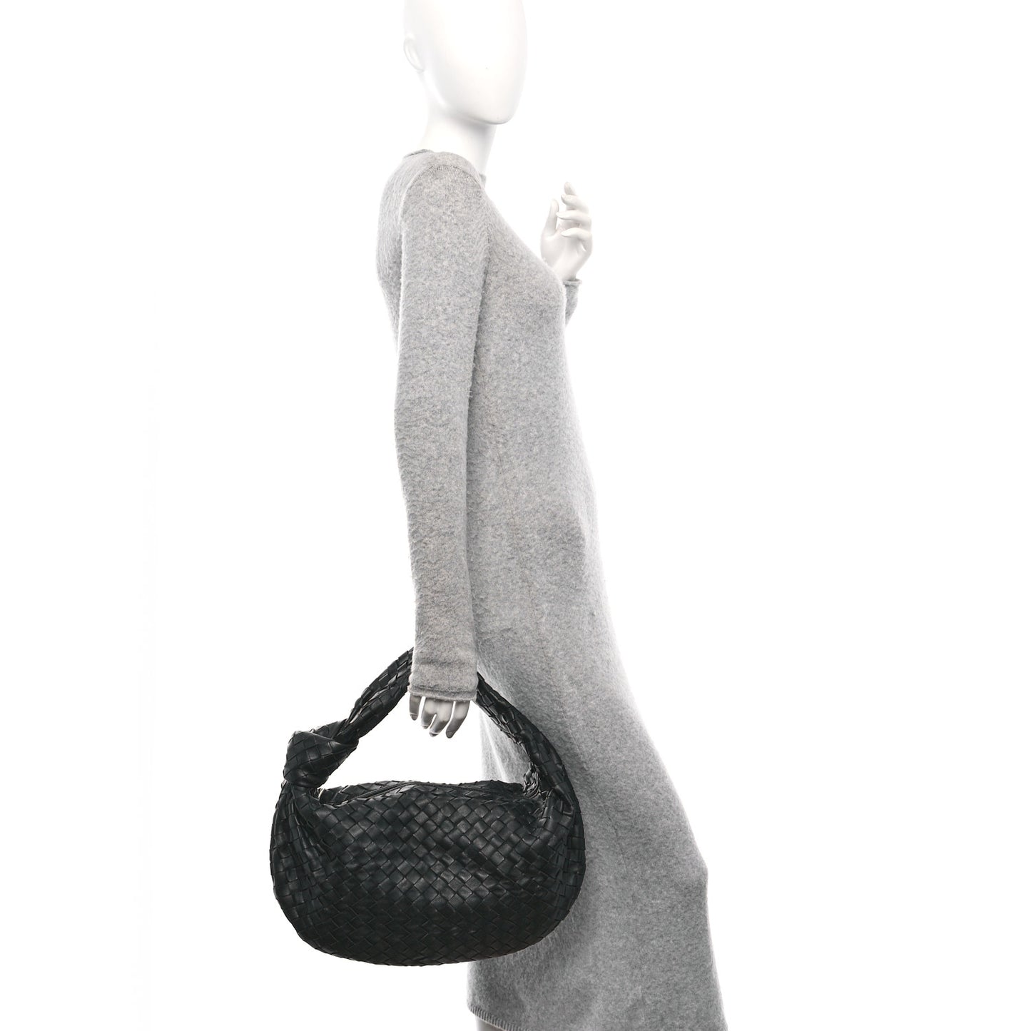 Nappa Intrecciato Small Jodie Black