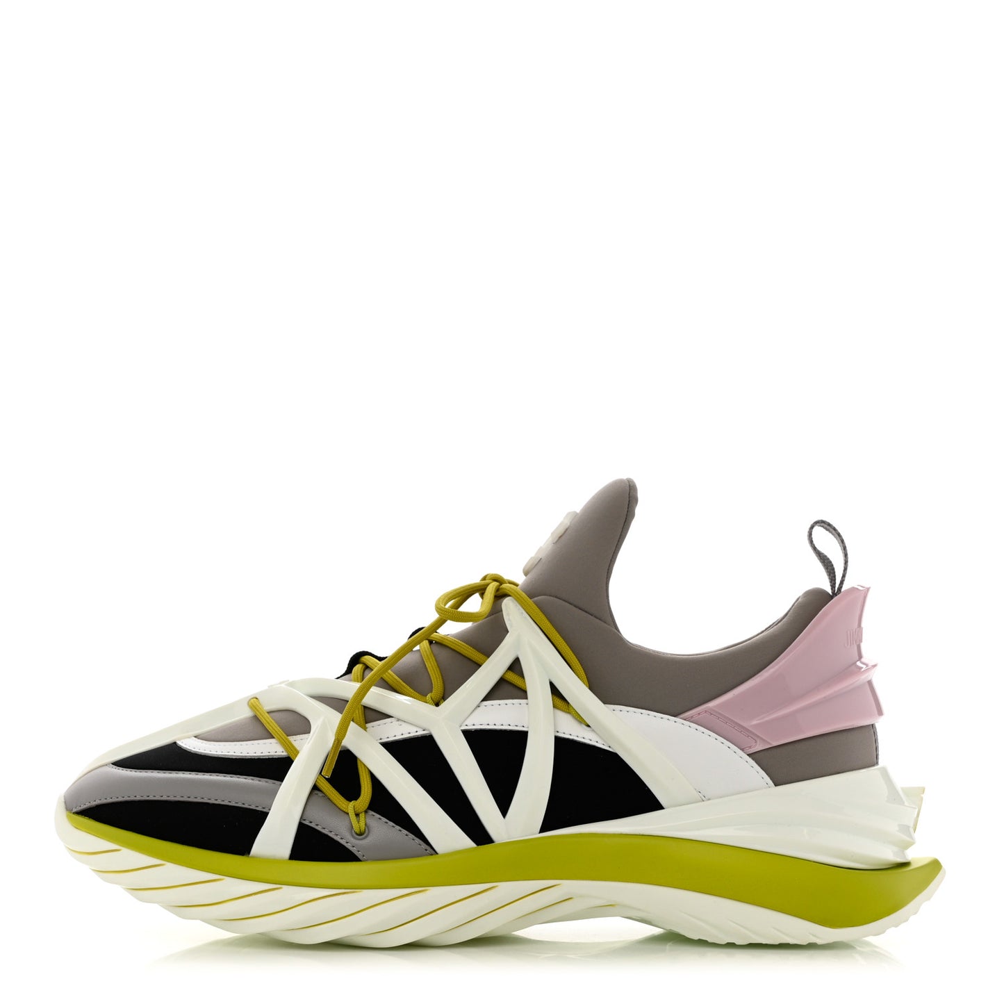 Neoprene Women's Cosmos Low Top Sneakers 43 Grey Lime