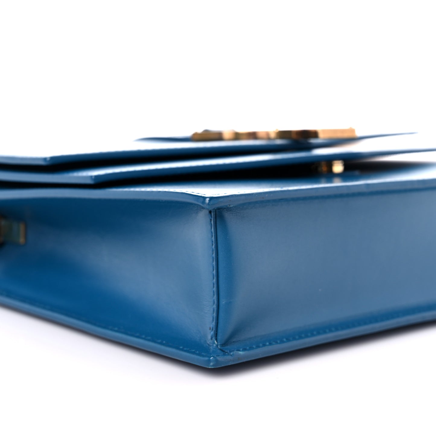 Smooth Calfskin Monogram Medium Sulpice Shoulder Bag Deep Sea