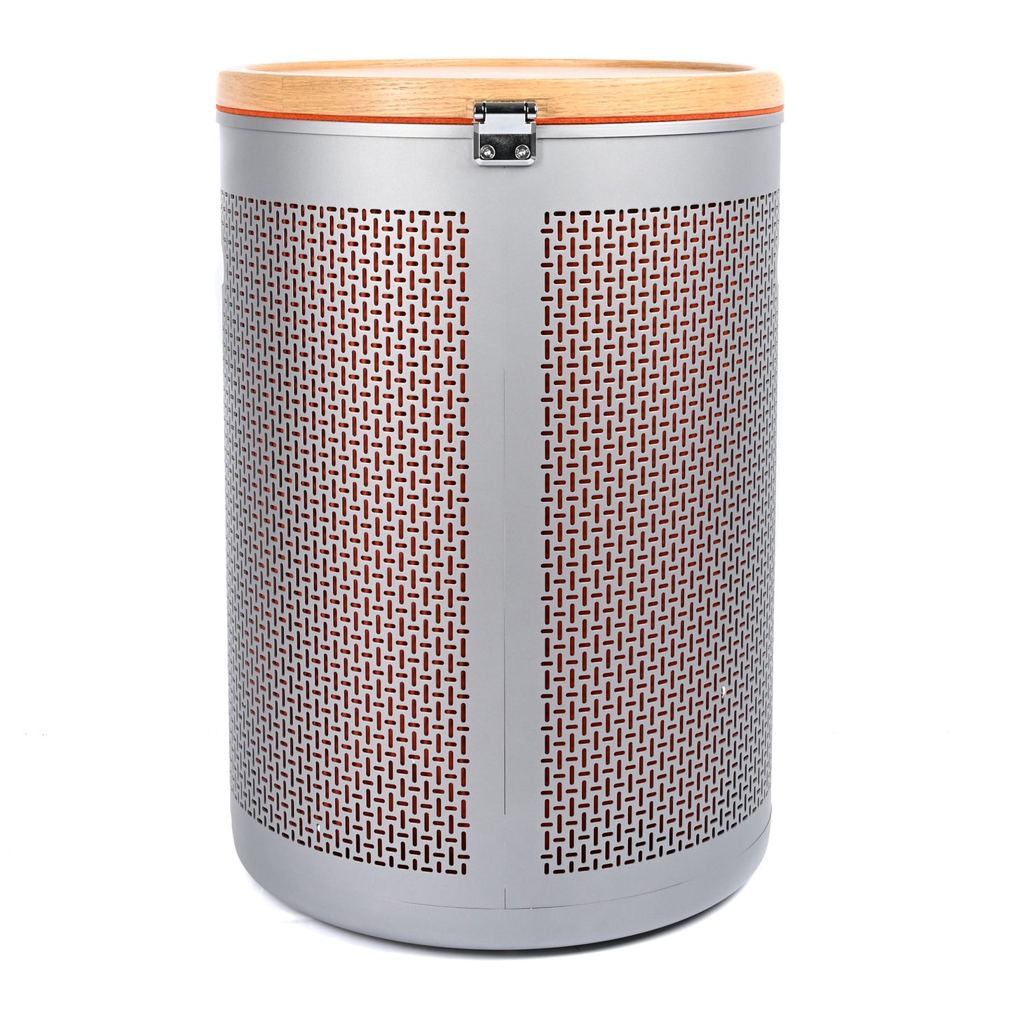 Aluminum Felt Oak Wood Carrou'Selle Saddle Box