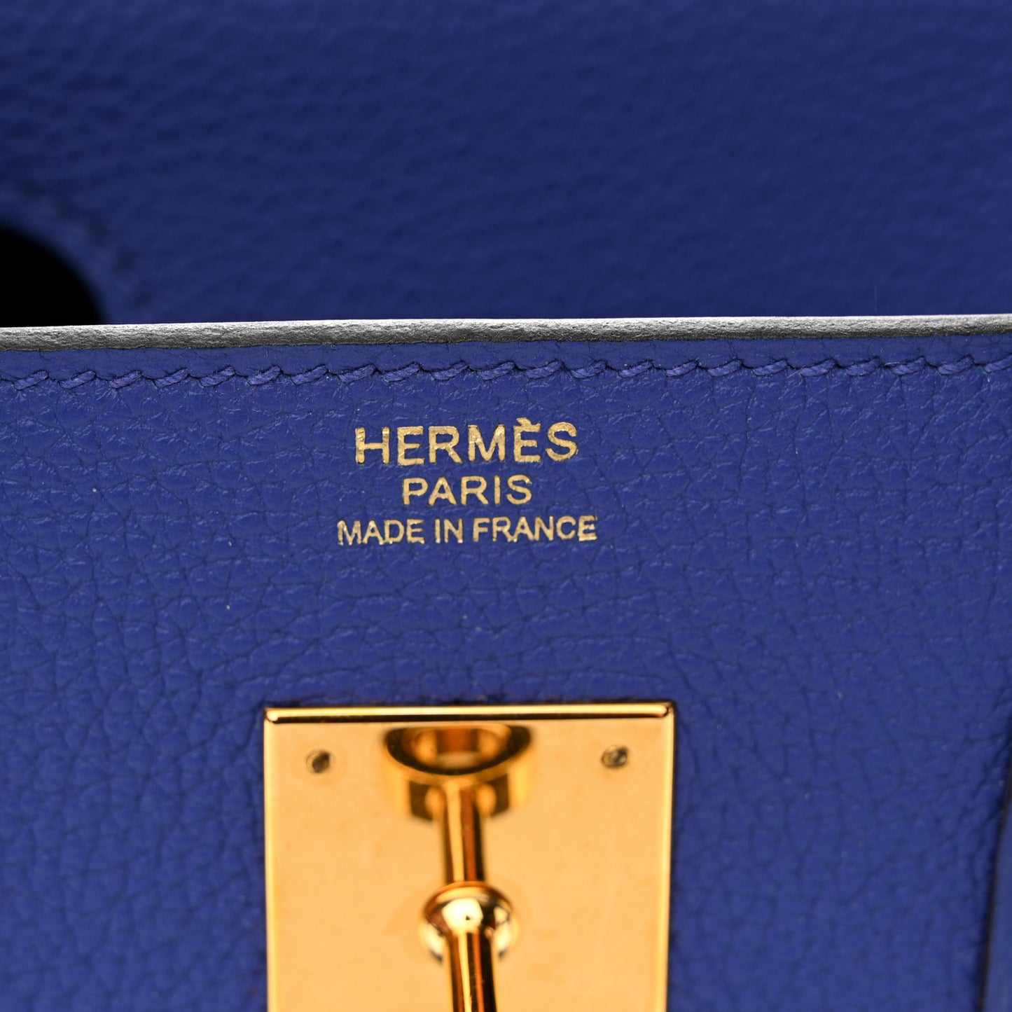 Togo BIRKIN 30 Bleu Electrique