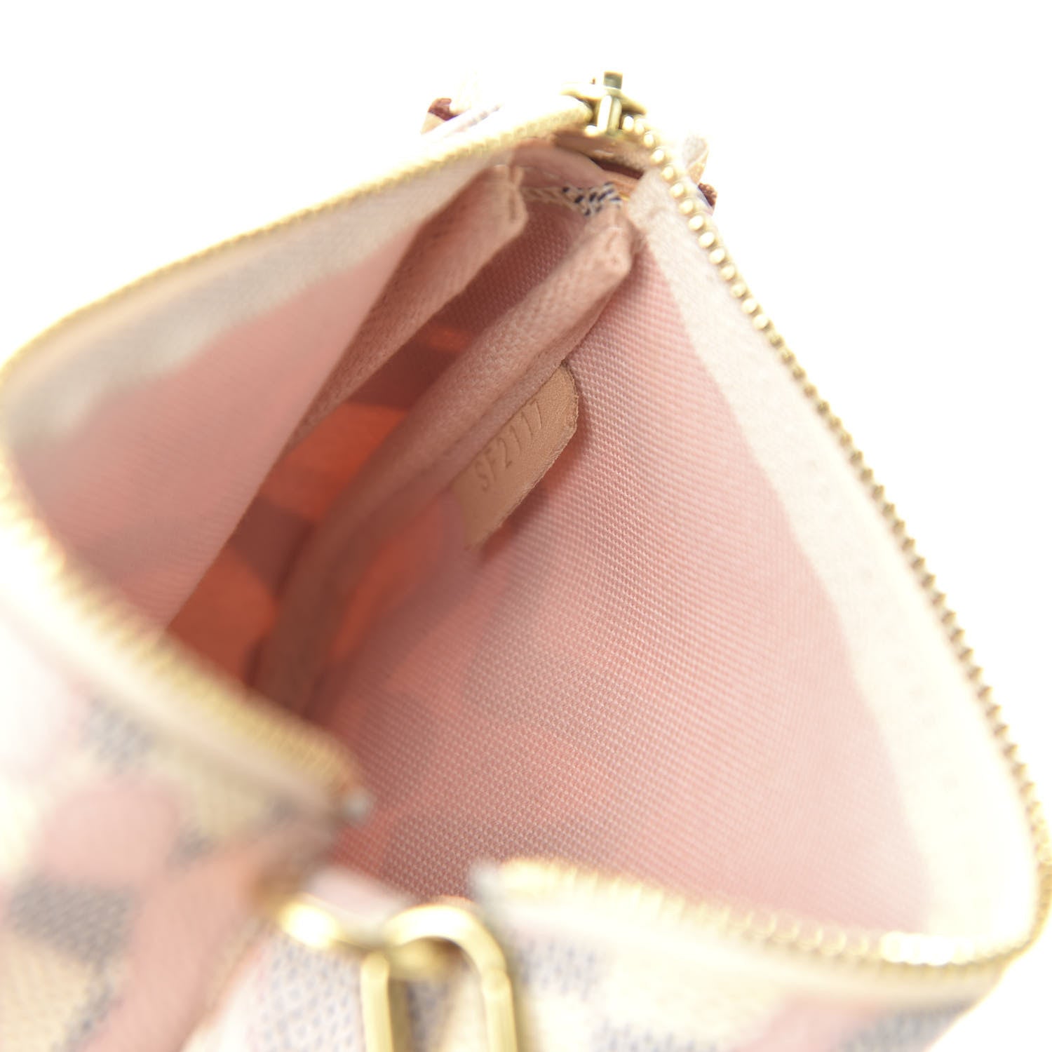 Louis Vuitton Damier Azur Tahitienne Mini Pochette Accessories 9 of 11