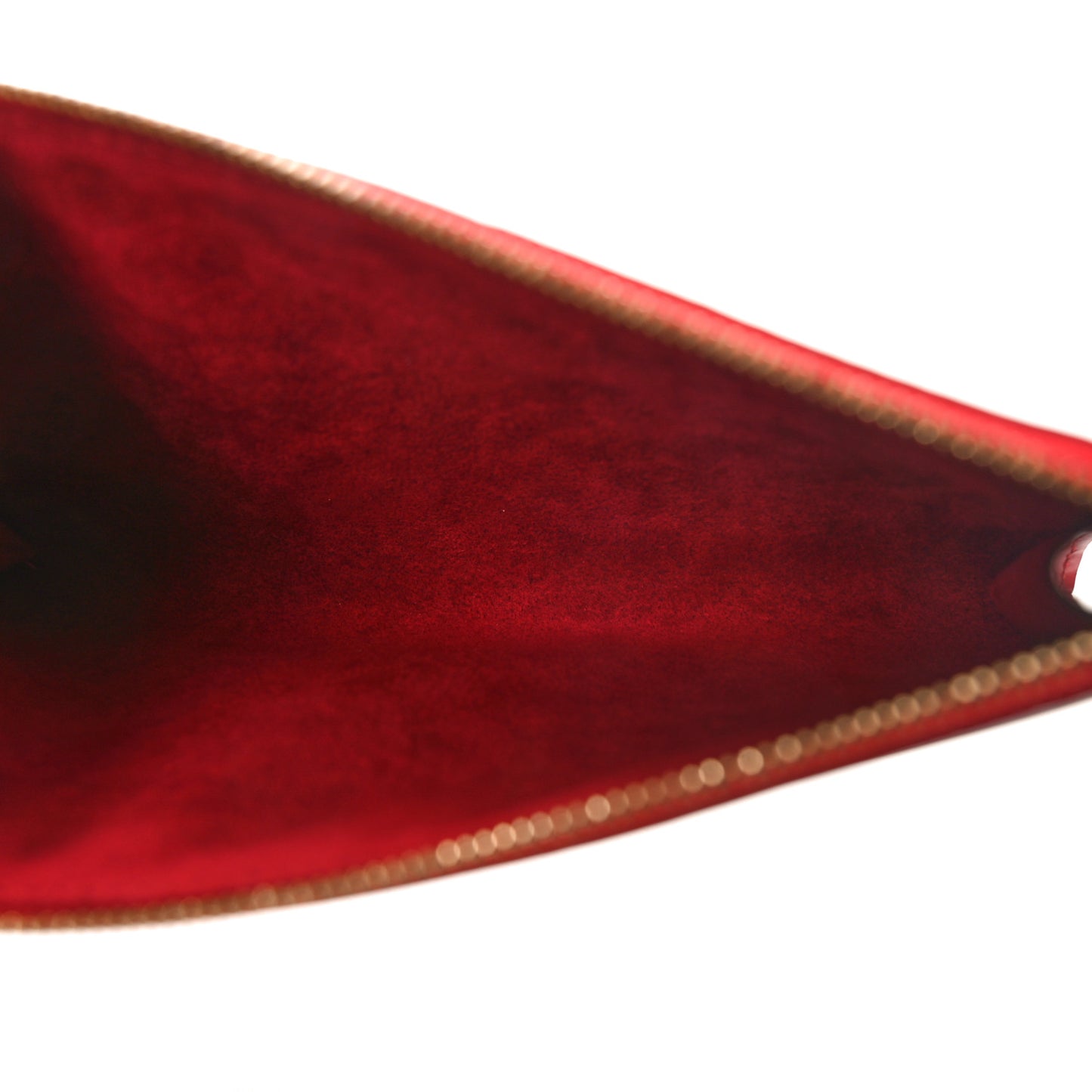 Epi Pochette Accessories 21 Castillan Red