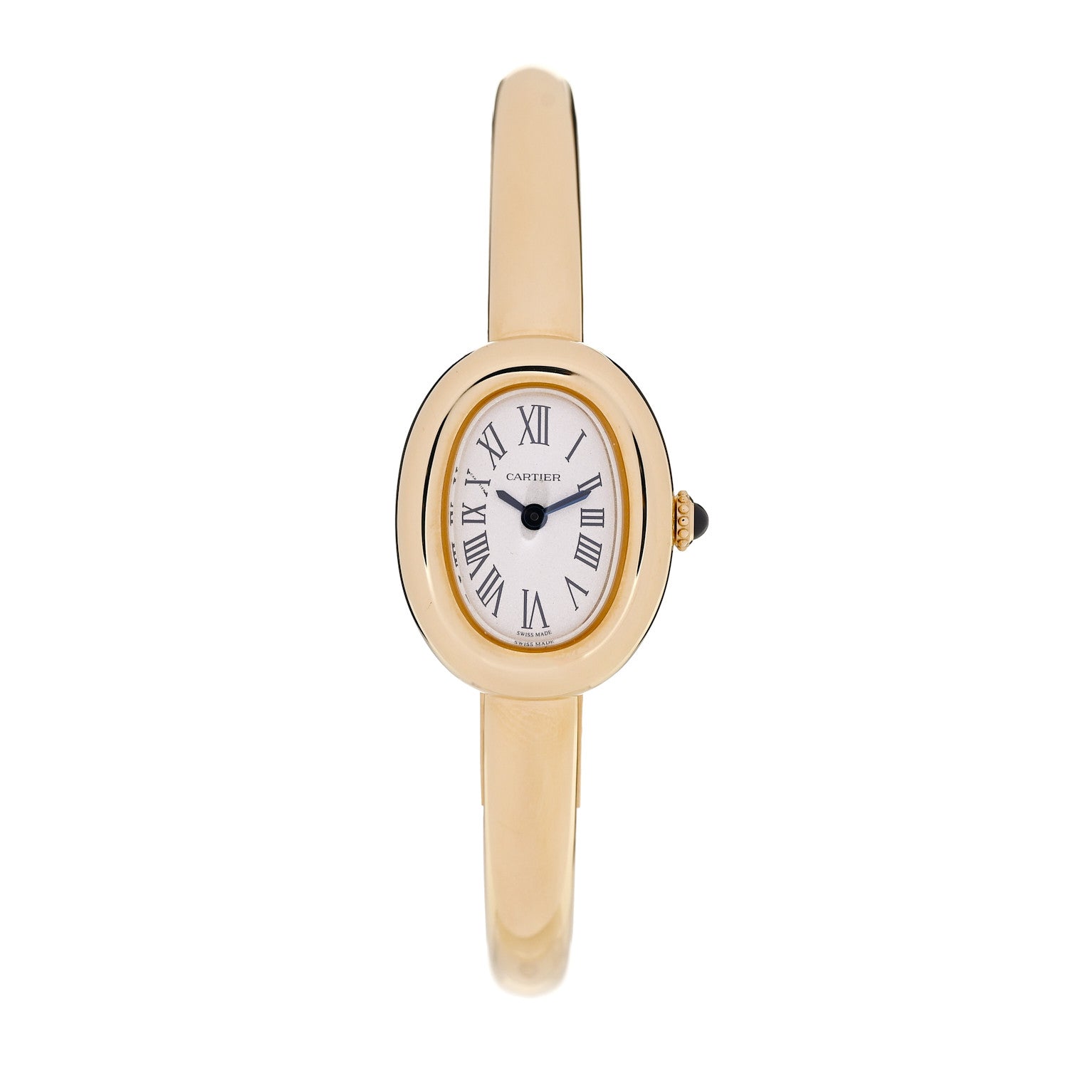 Cartier 18K Yellow Gold 19mm Baignoire Quartz Watch 1727329