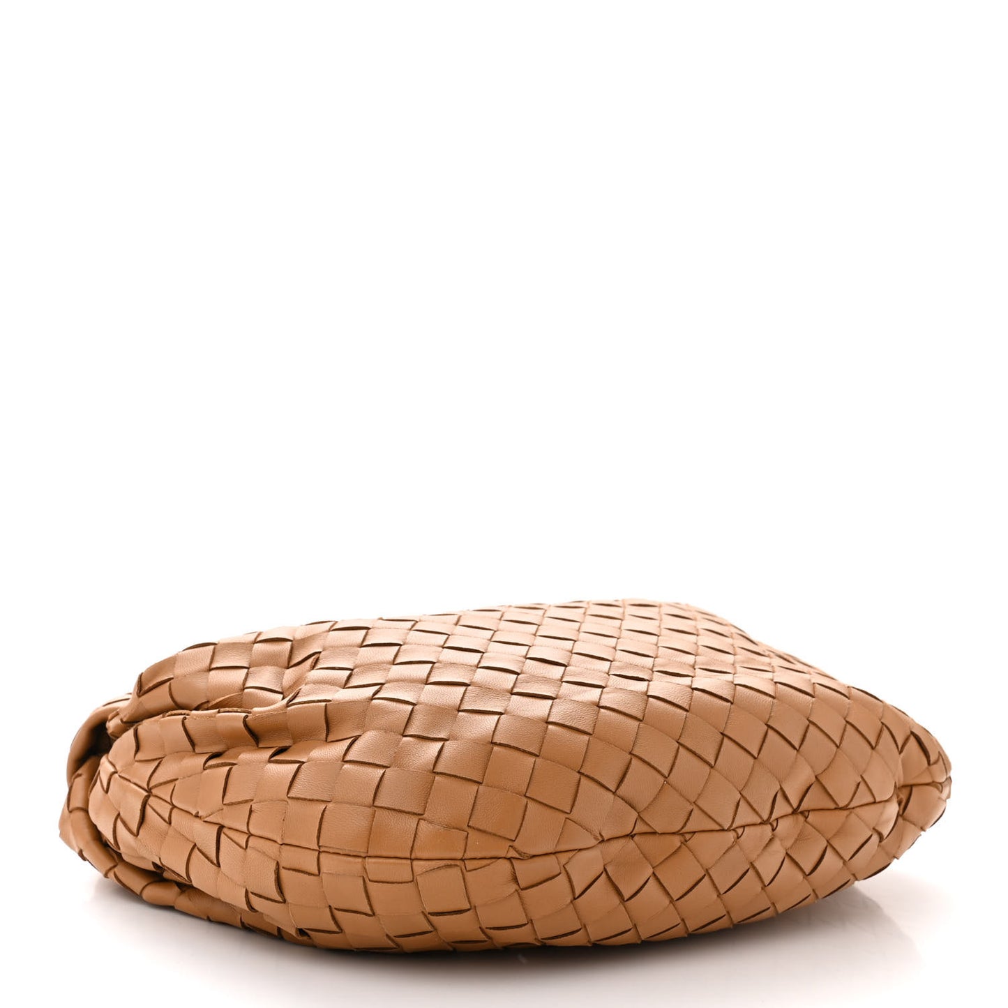 Nappa Intrecciato Teen Jodie Hobo Caramel