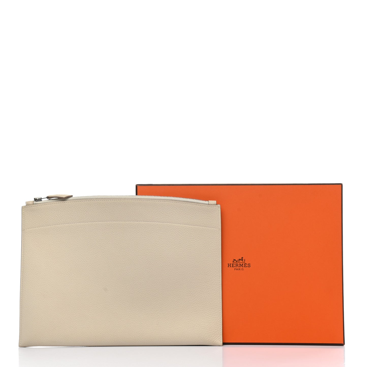 Togo Medium Bazar Pouch Craie