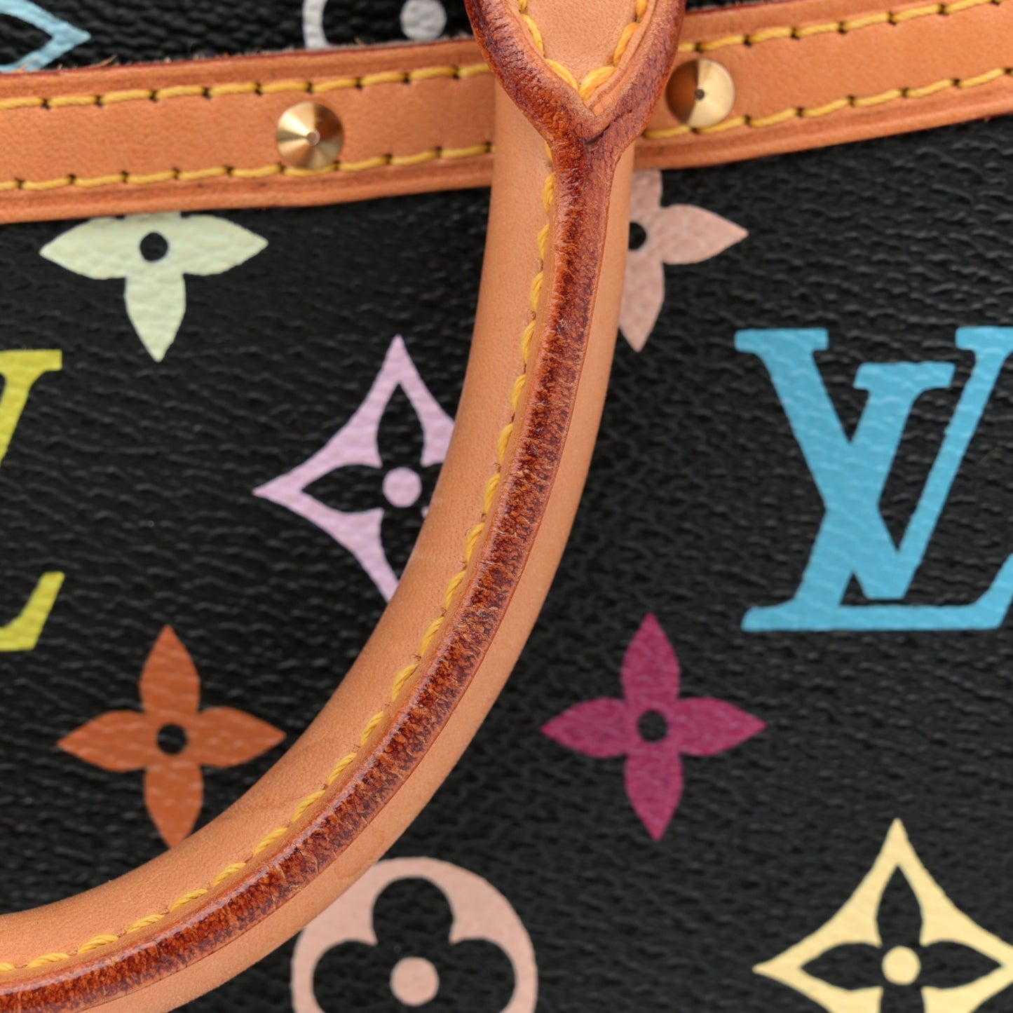 Monogram Multicolor Trouville Black