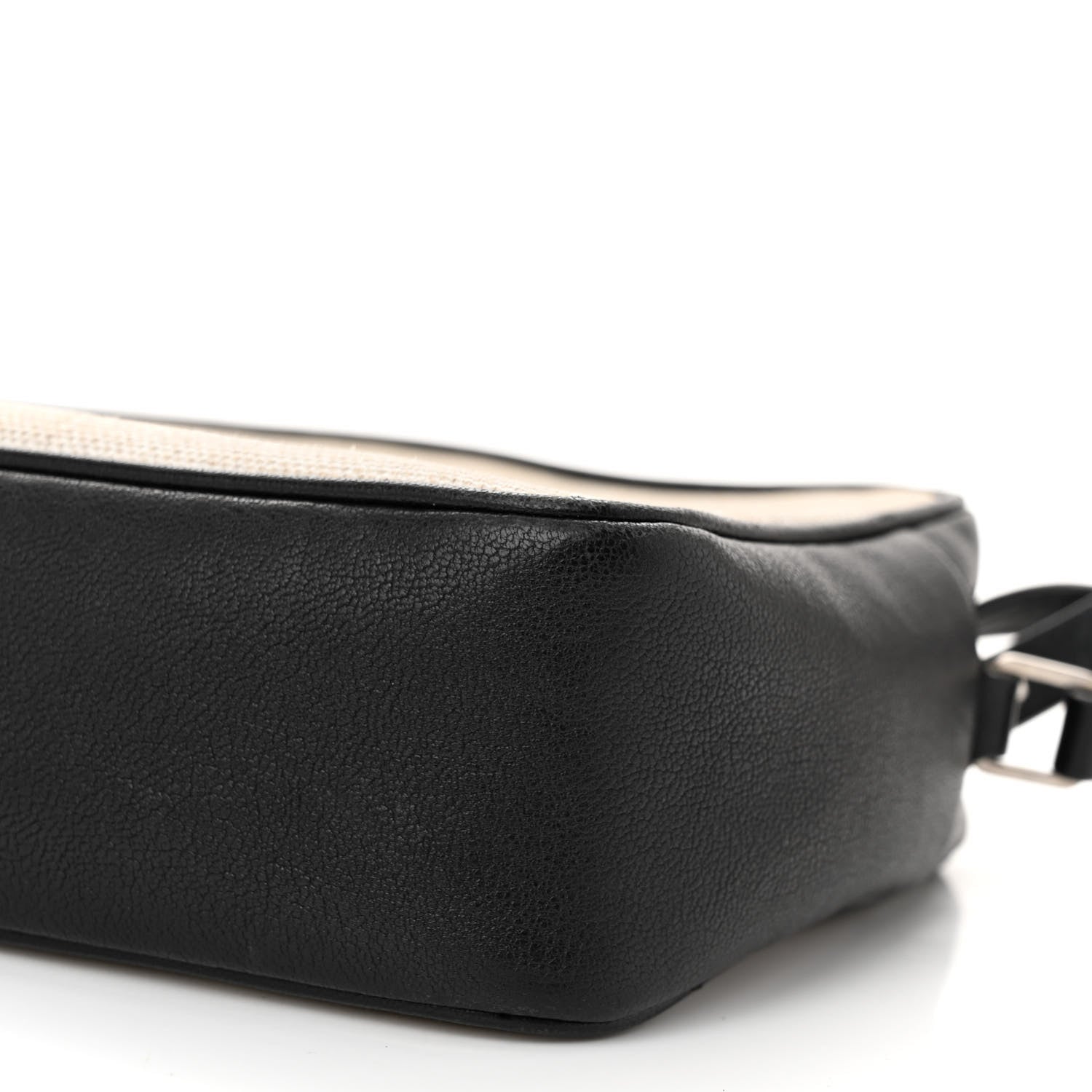 Saint Laurent Linen Canvas Monogram Lou Camera Bag Black 10 of 13