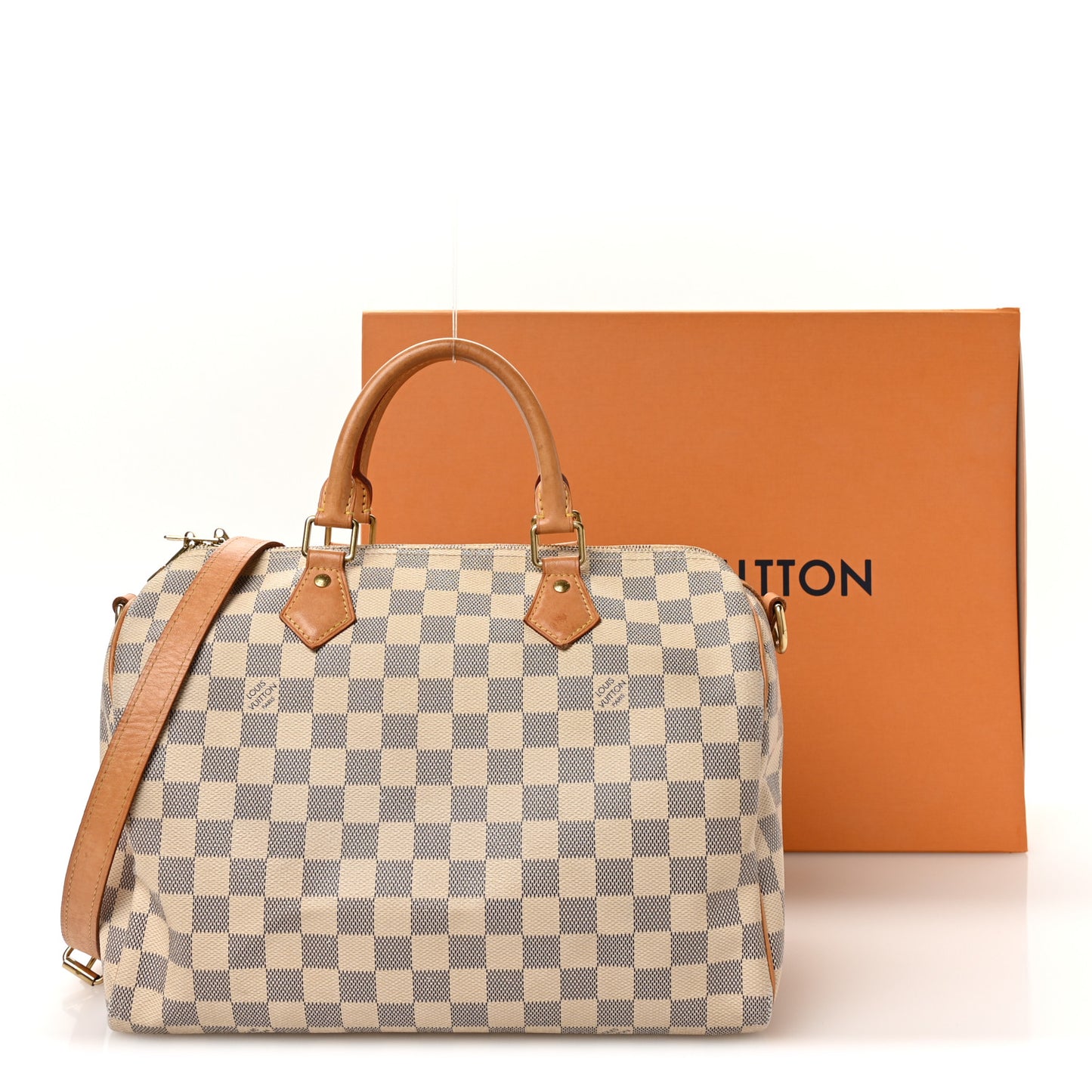 Damier Azur Speedy Bandouliere 30