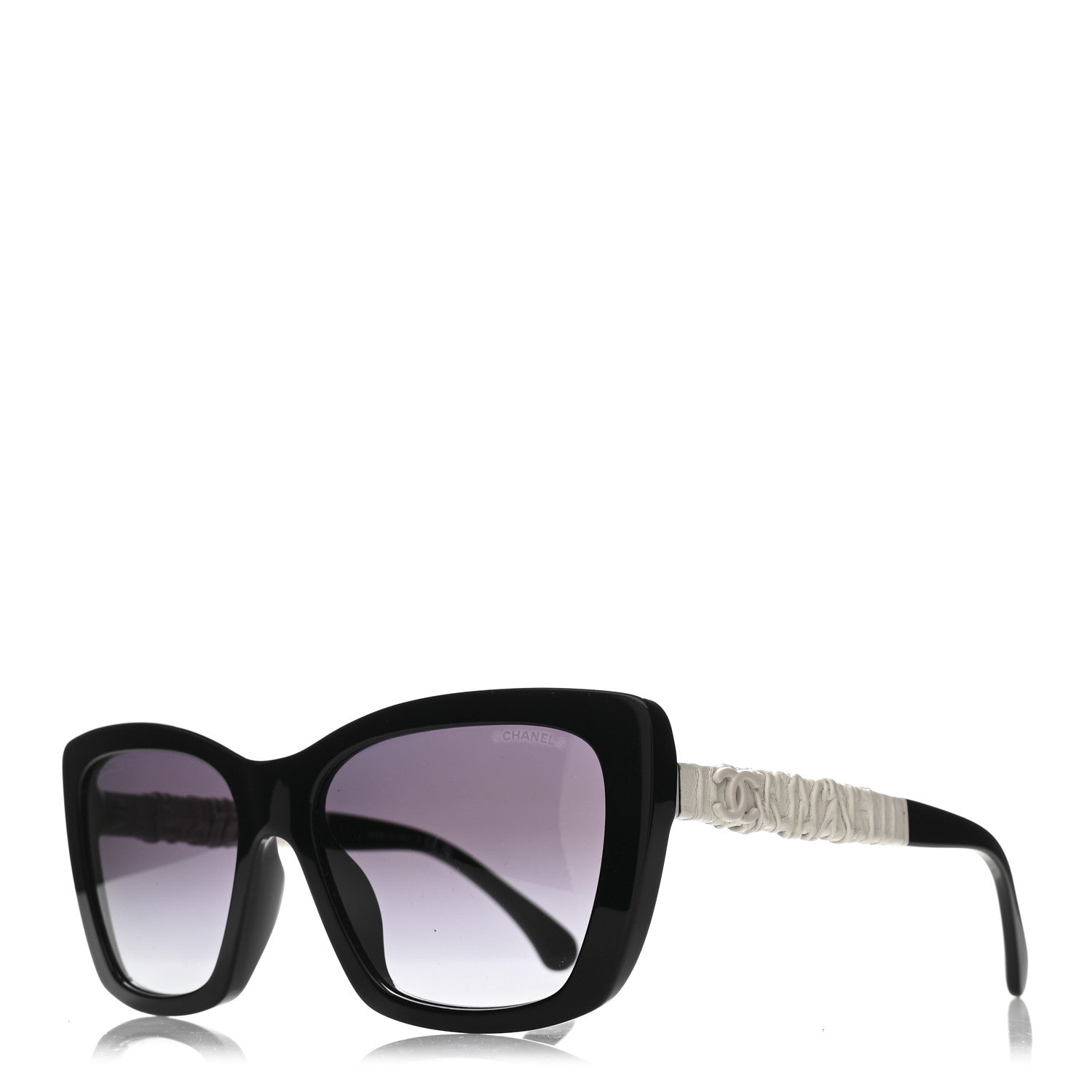 Chanel Acetate Calfskin Square Sunglasses 5476-Q-A Black  display picture 1