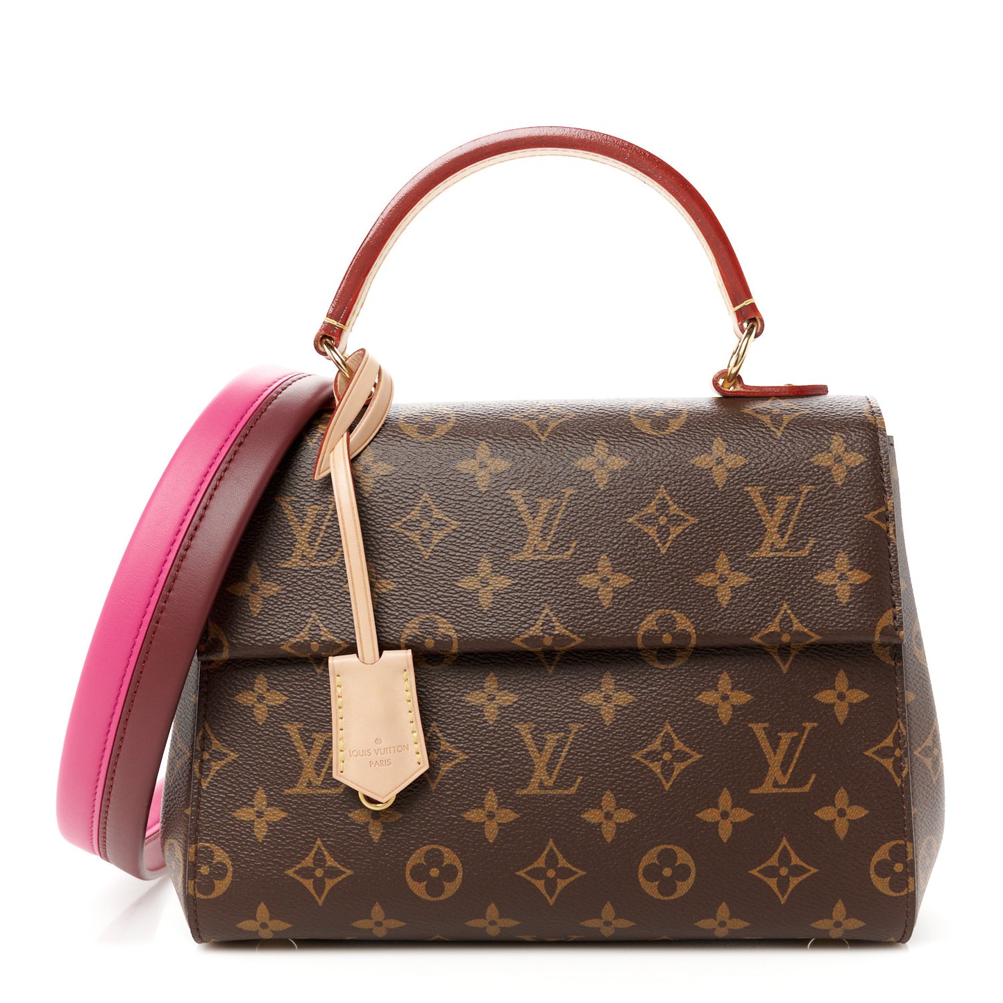 Monogram Cluny BB Bordeaux Fuchsia