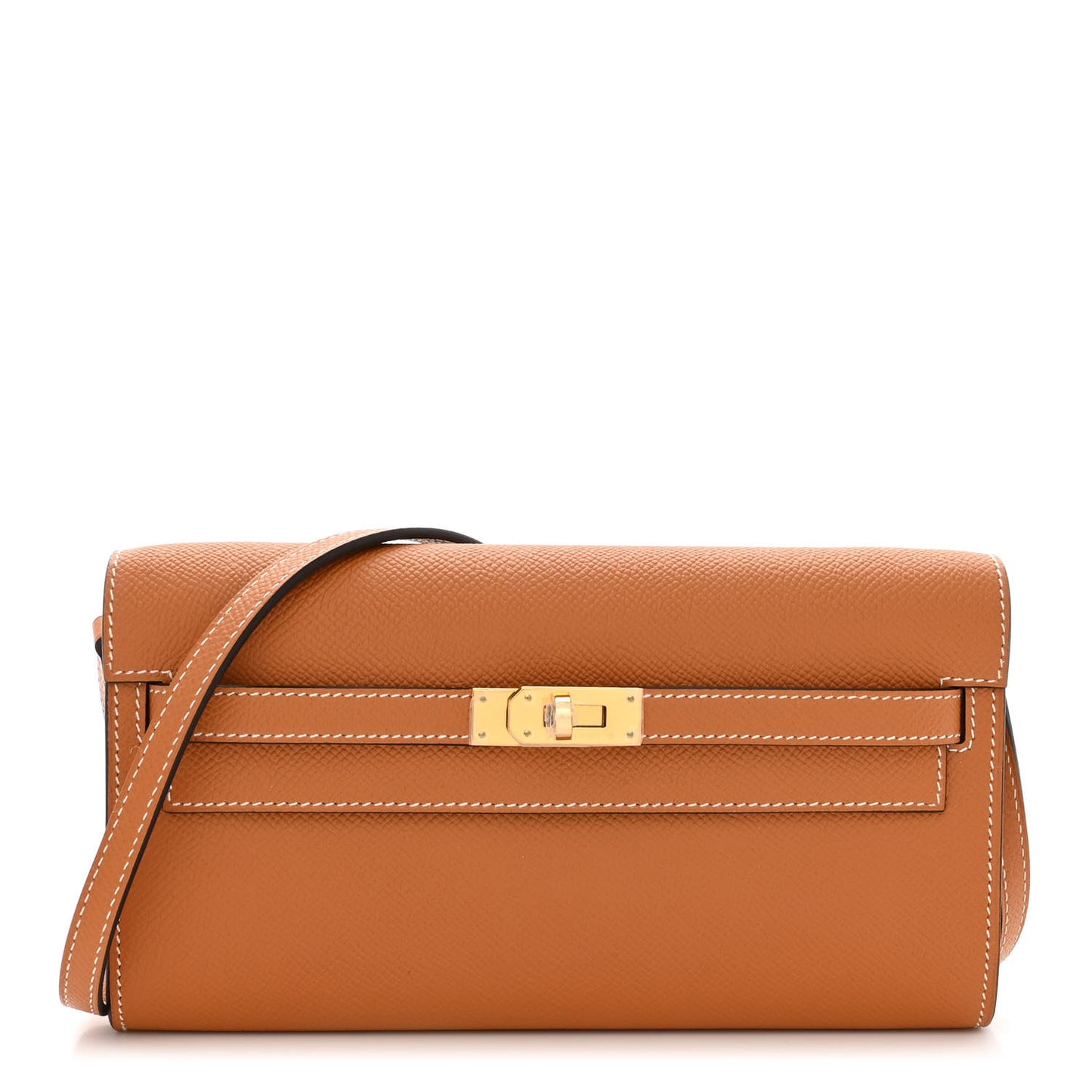 Epsom Kelly Wallet To Go Gold