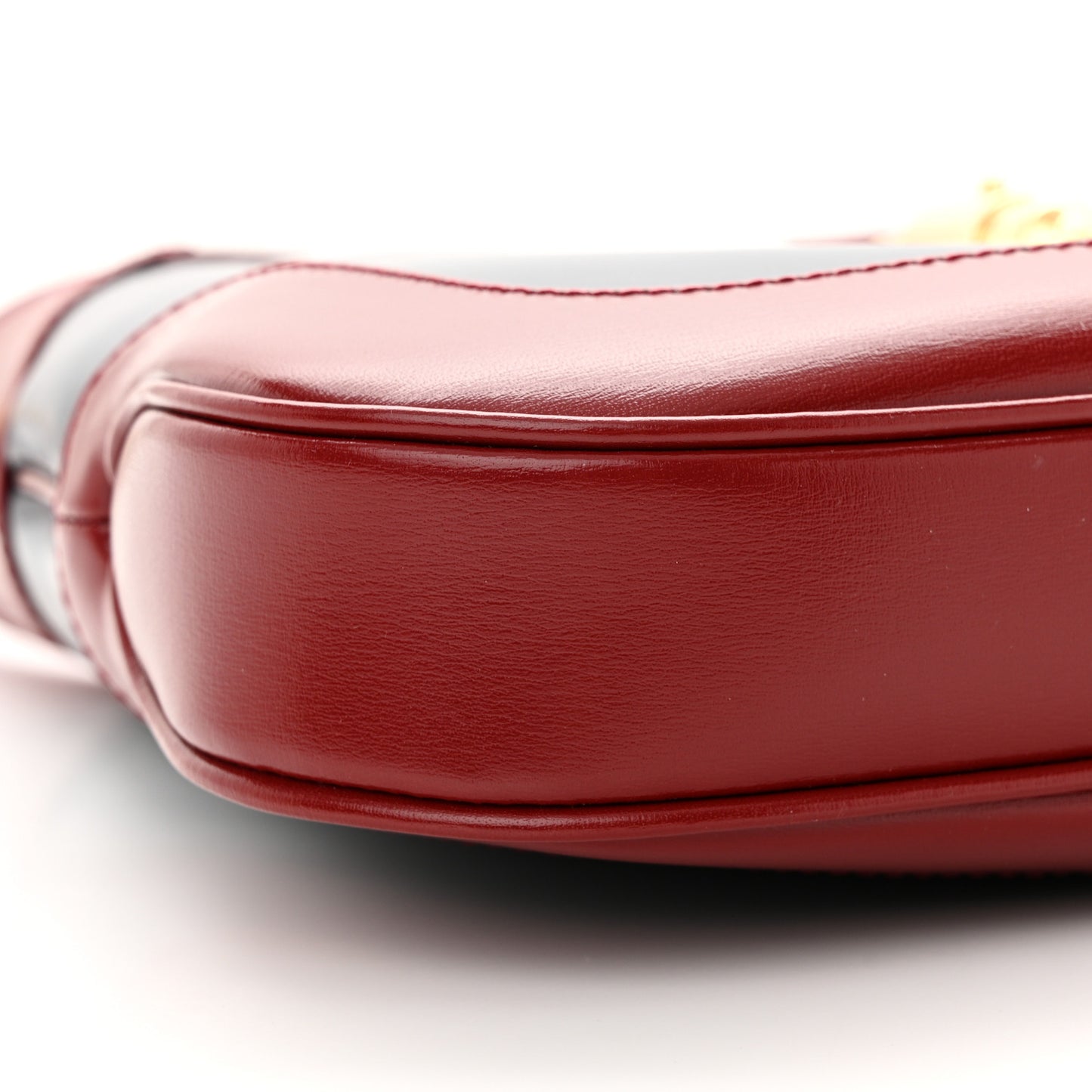 Boarded Dyana Lux Calfskin Bi-Color Small Jackie 1961 Hobo Blue Agata New Cherry Red