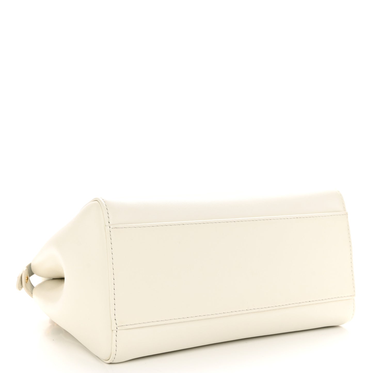 Gingham Embossed Mini Peekaboo Iconic Satchel White Ice Light Blue