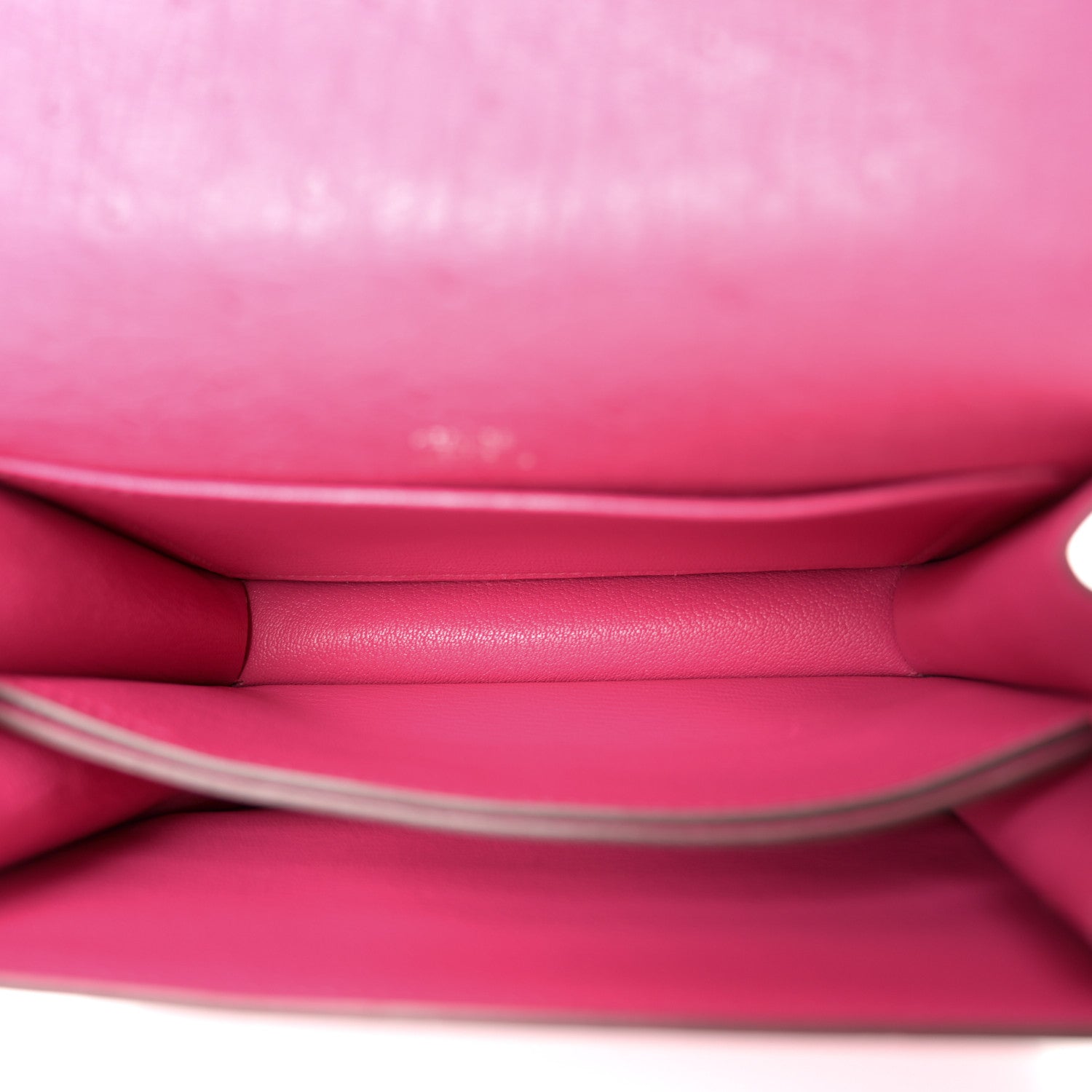 Hermes Ostrich Mini Sac Roulis Rose Tyrien 5 of 9