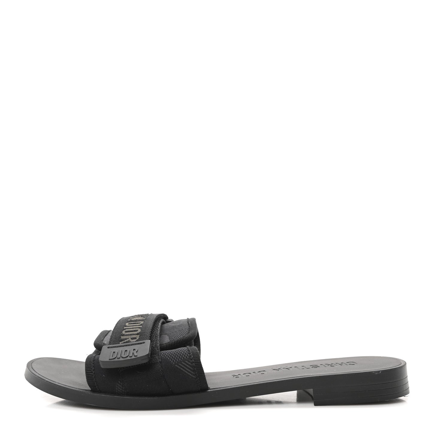 Technical Stretch Fabric Camouflage Dio(r)evolution Slide Sandals 39 Black Military