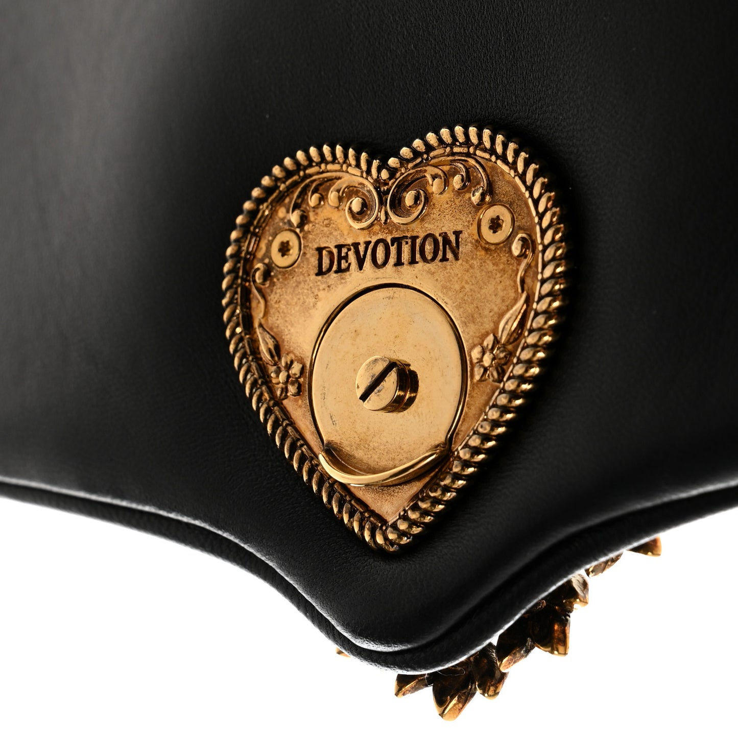 Nappa Quilted Large Devotion Bag Black