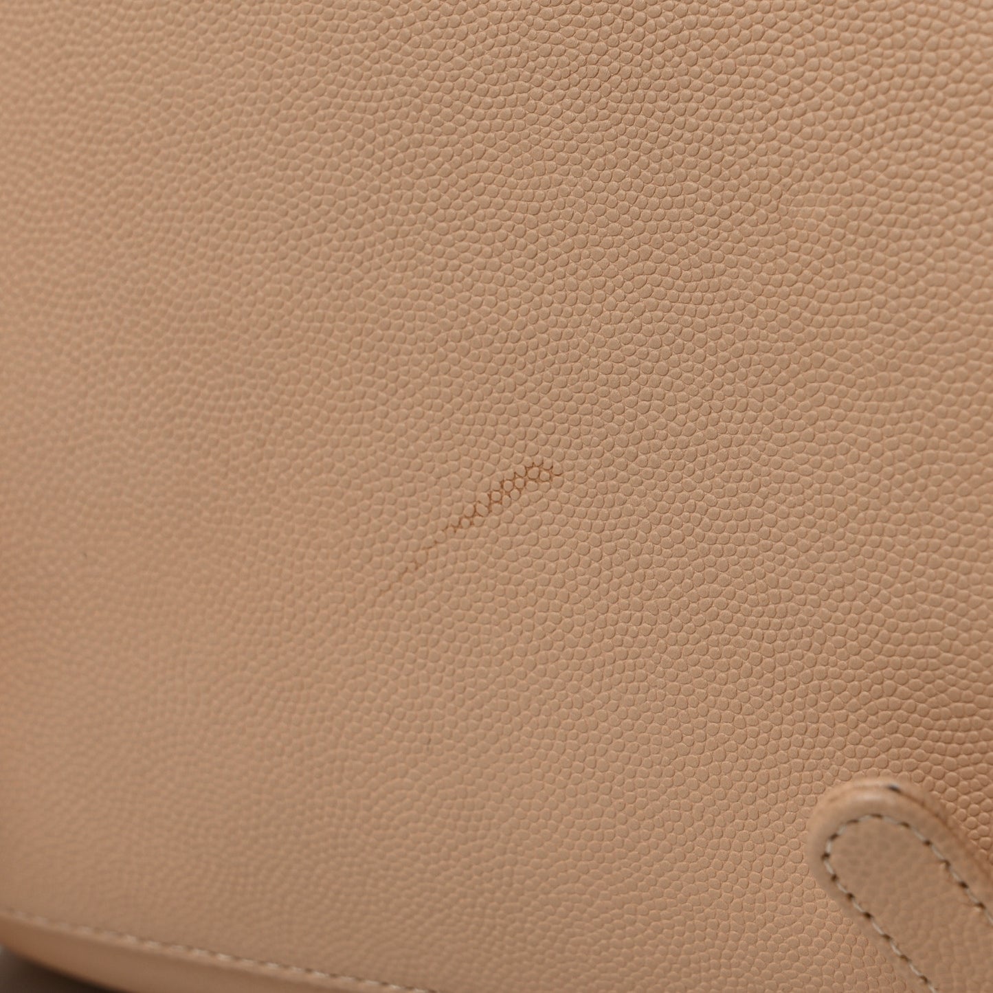 Caviar Quilted Business Affinity Backpack Beige