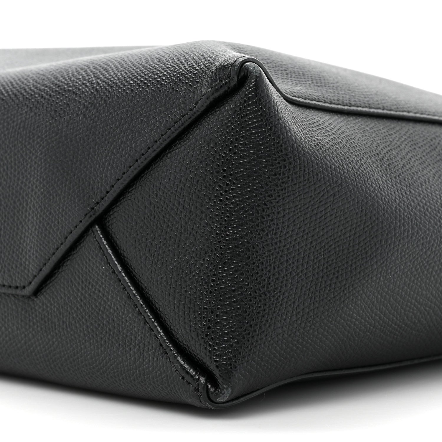 Celine Grained Calfskin Small Vertical Cabas Black 7 of 13