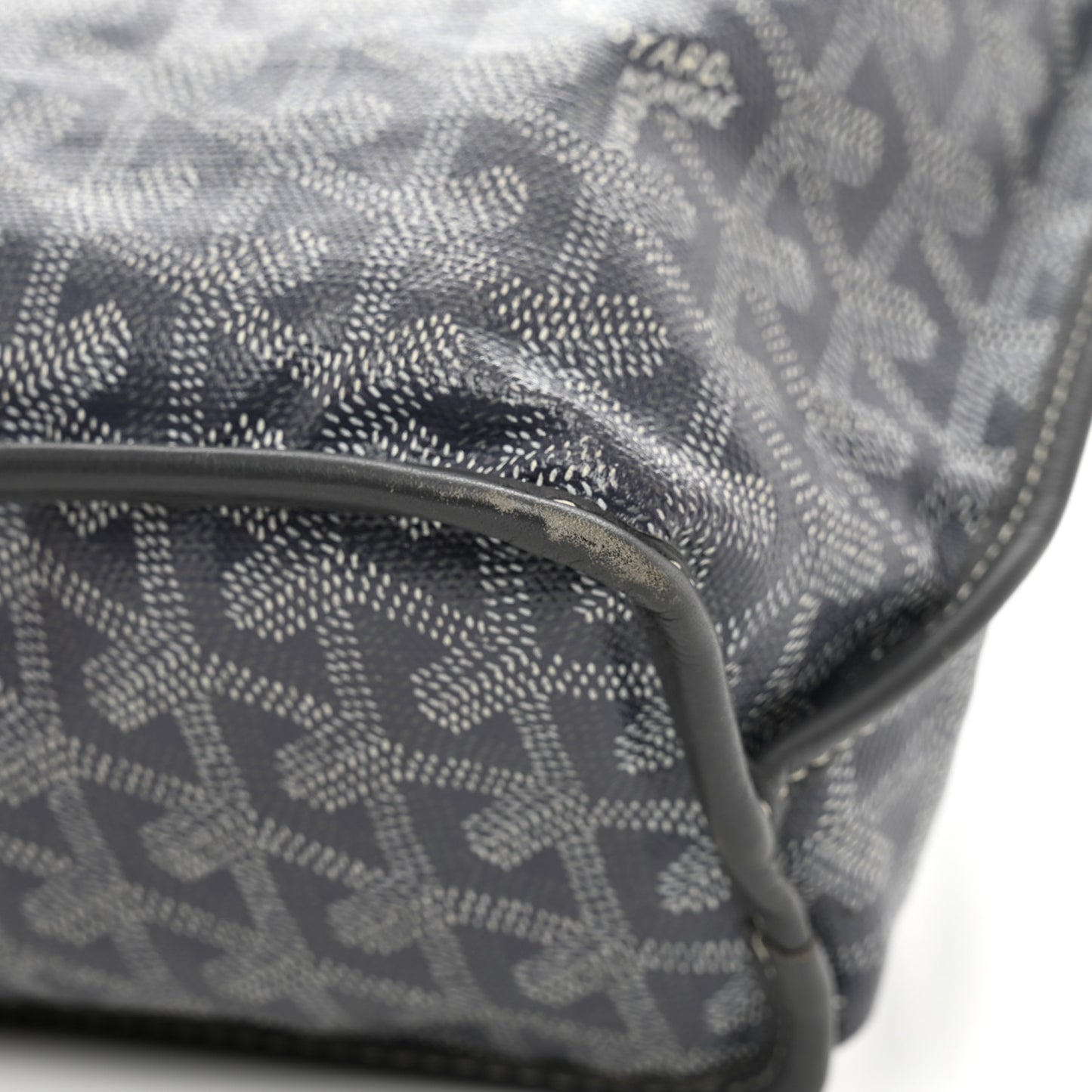 Goyardine Reversible Mini Anjou Grey