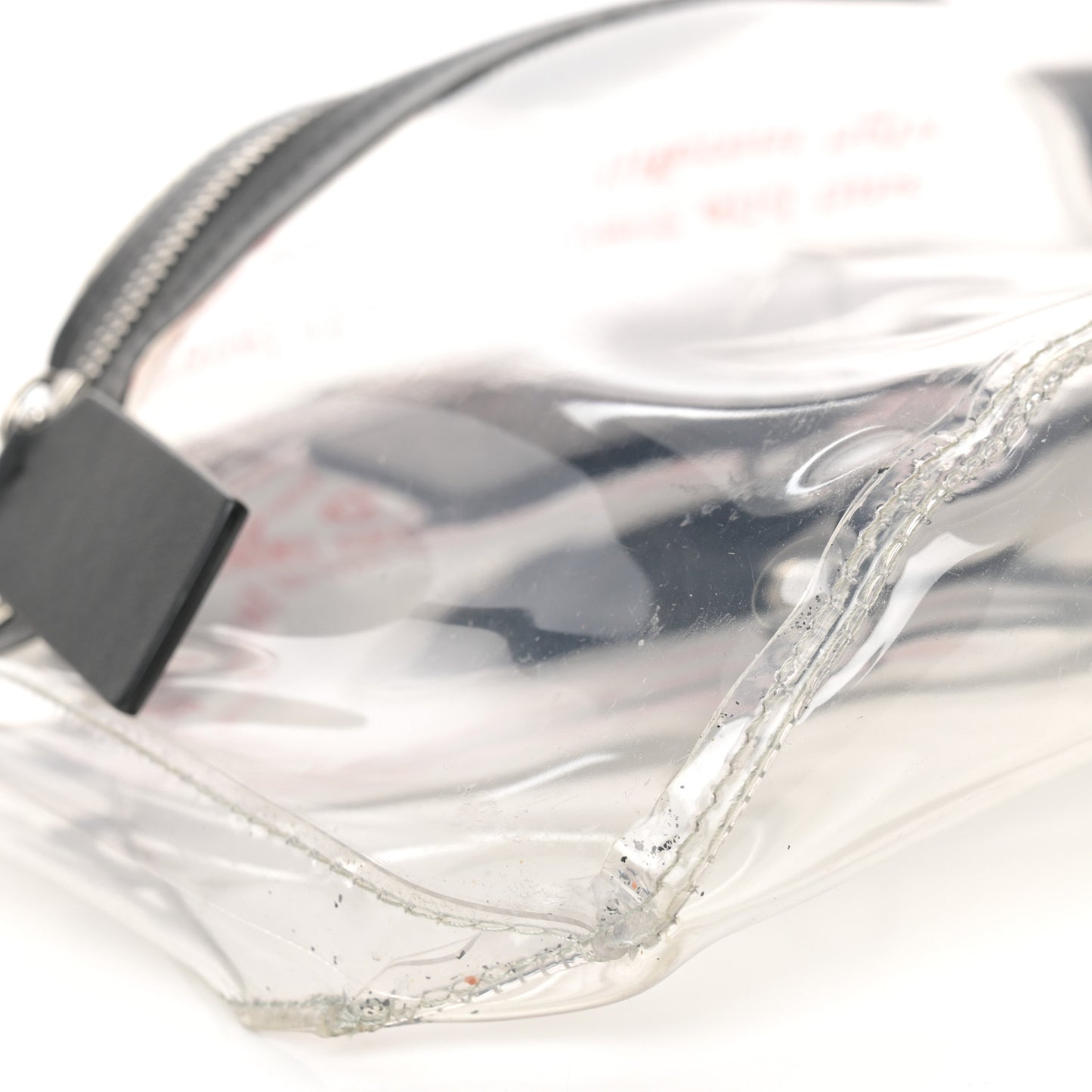 PVC VLTN Belt Bag Black