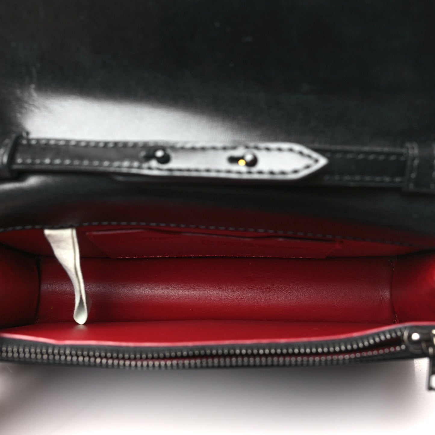 Calfskin Jitney 0.5 Crossbody Bag Black