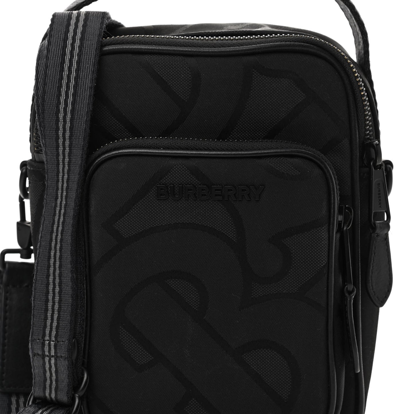 Jacquard Logo TB Crossbody Bag Black