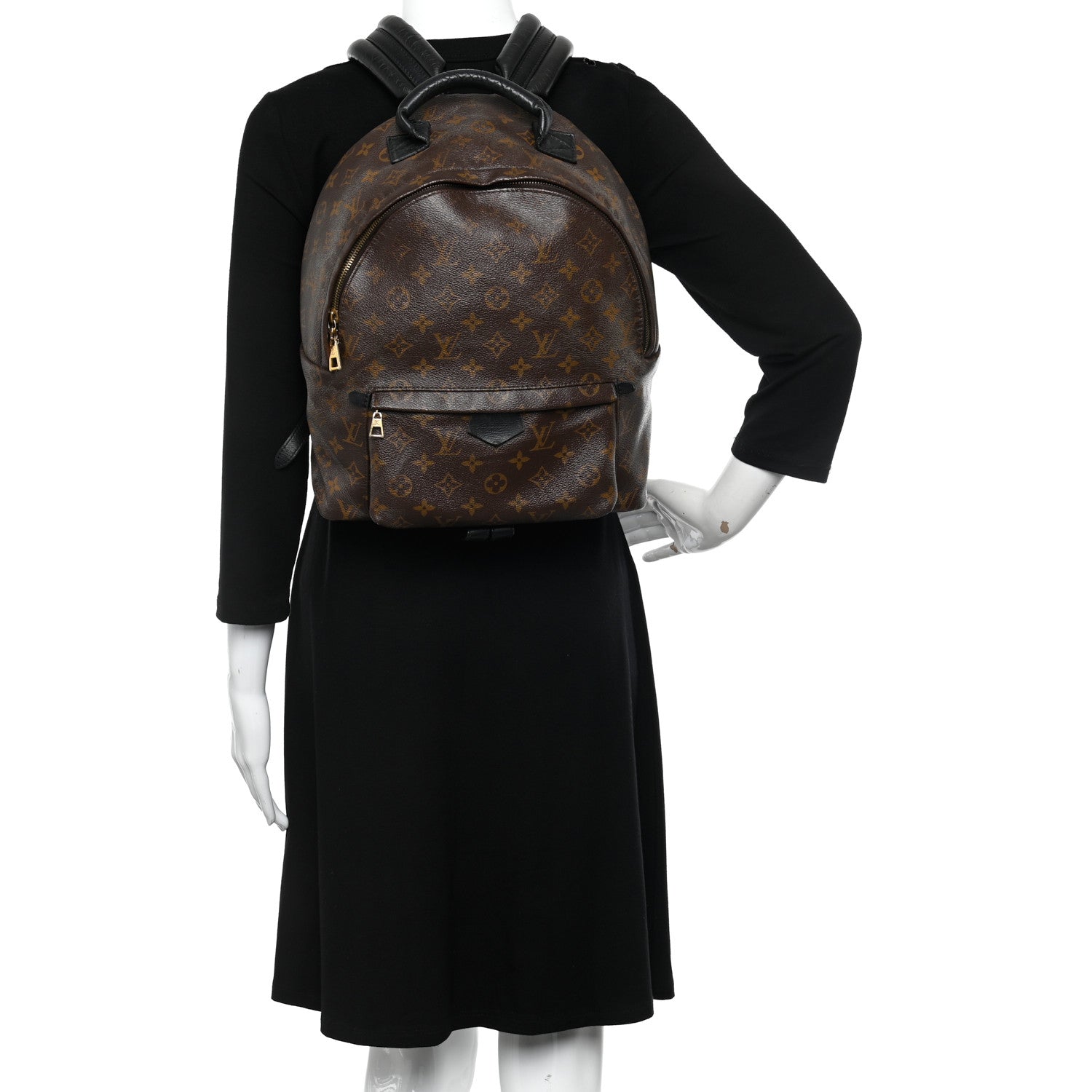 Louis Vuitton Monogram Palm Springs Backpack MM 2 of 17