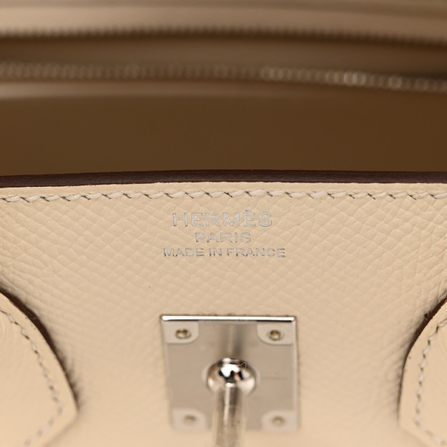 Hermes Epsom Birkin Sellier 25 Nata 6 of 11