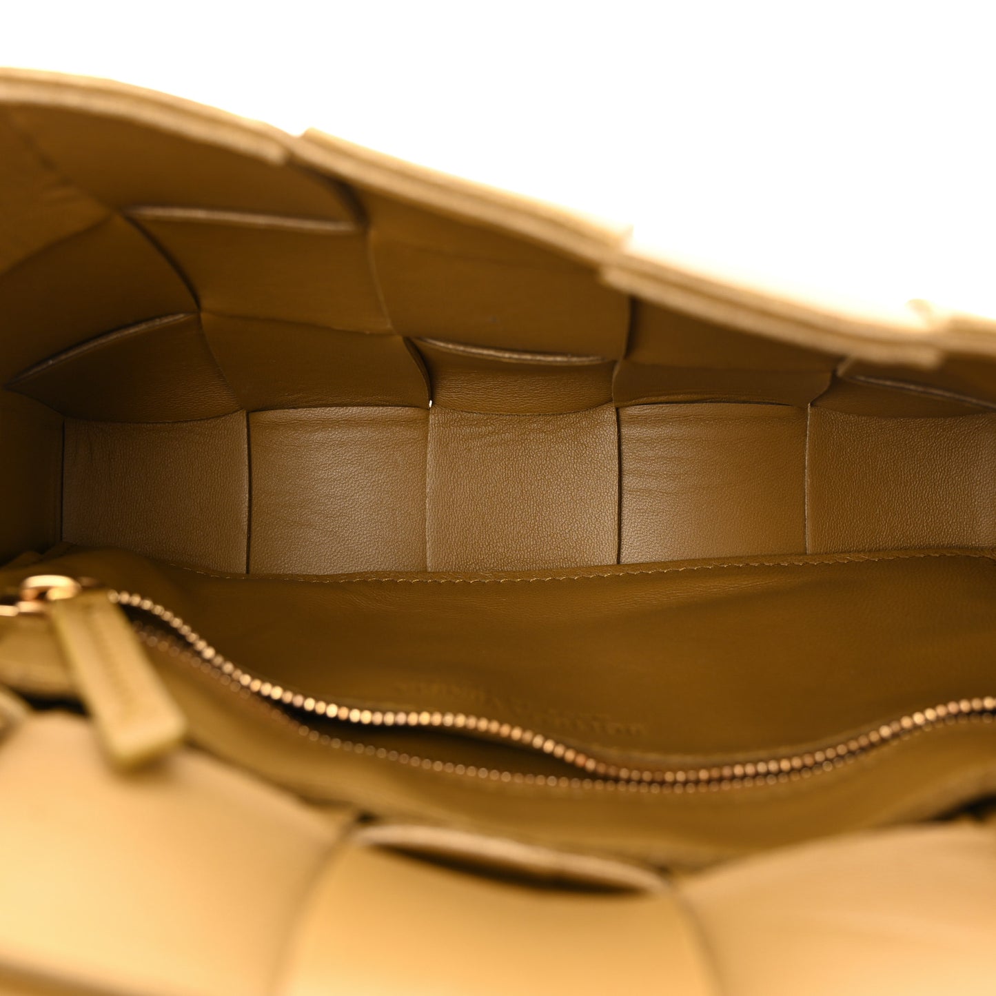 Lambskin Maxi Intrecciato Cassette Crossbody Bag Acorn