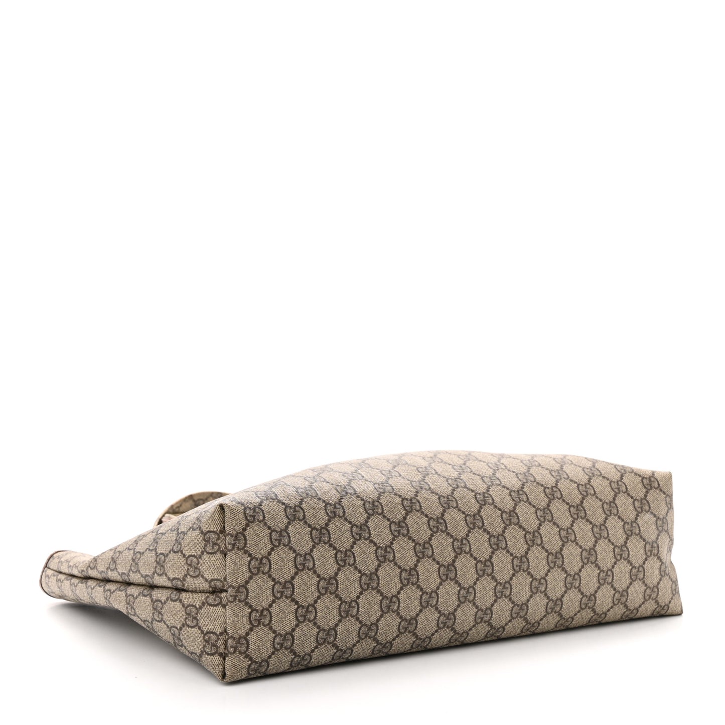 GG Plus Monogram Medium Signature Web Loop Tote Brown